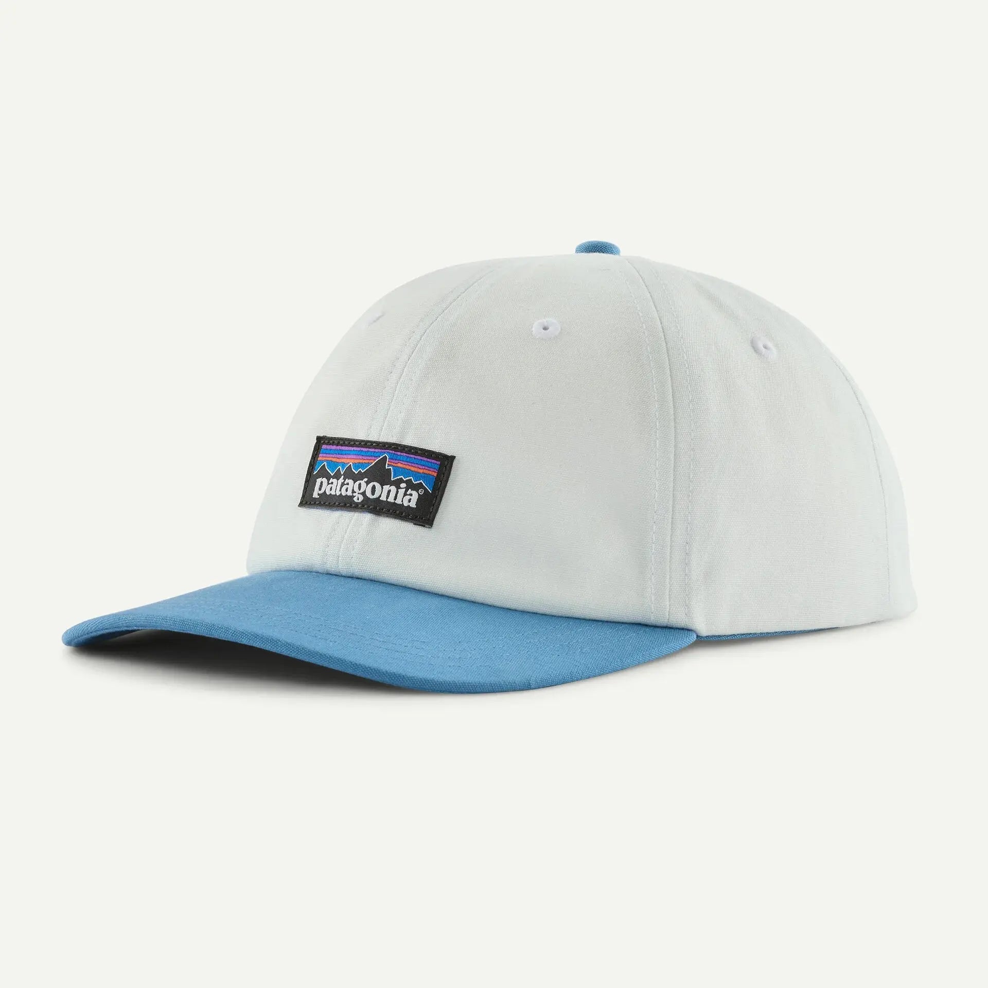 CASQUETTE P-6 LABEL TRAD - BIRCH WHITE / SHORE BLUE