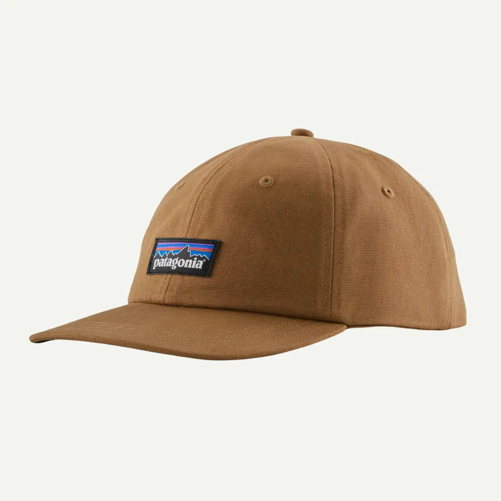 PATAGONIA -  CASQUETTE P-6 LABEL TRAD CAMEL -  Klubb