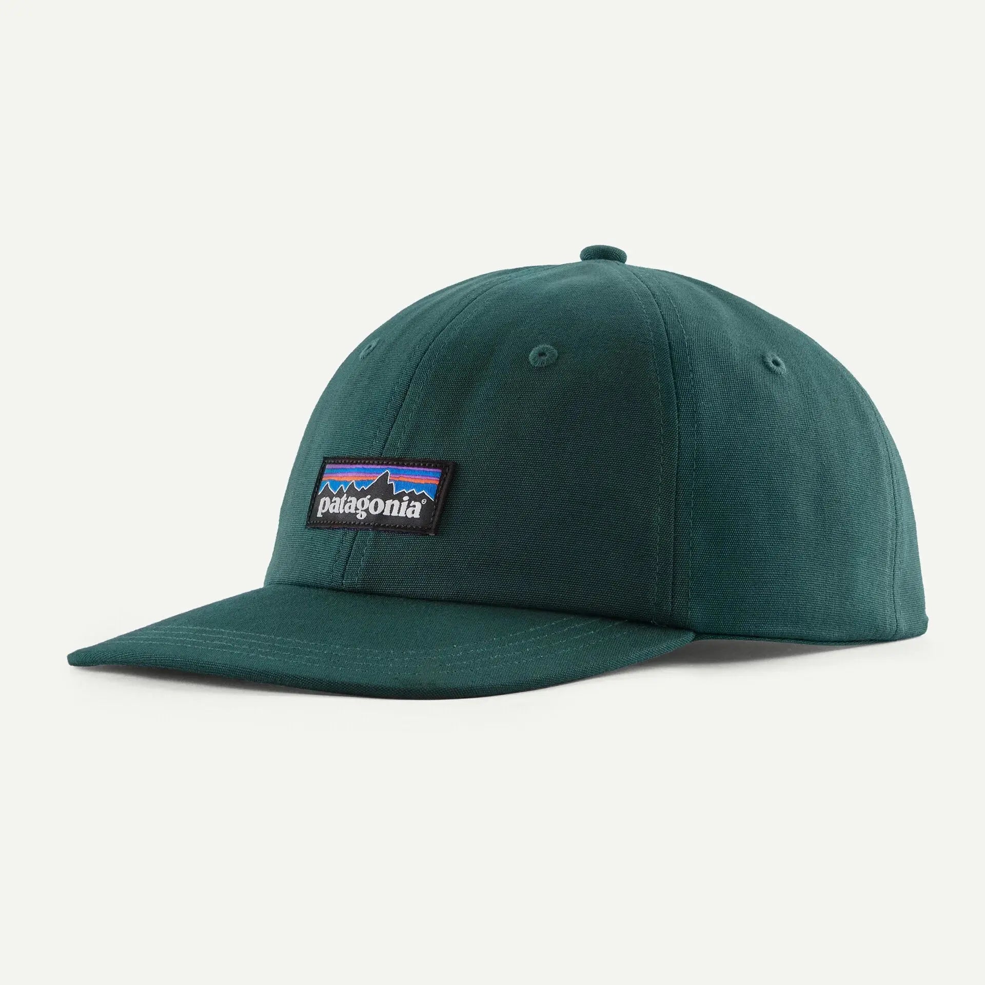PATAGONIA -  CASQUETTE P-6 LABEL TRAD VERT -  Klubb