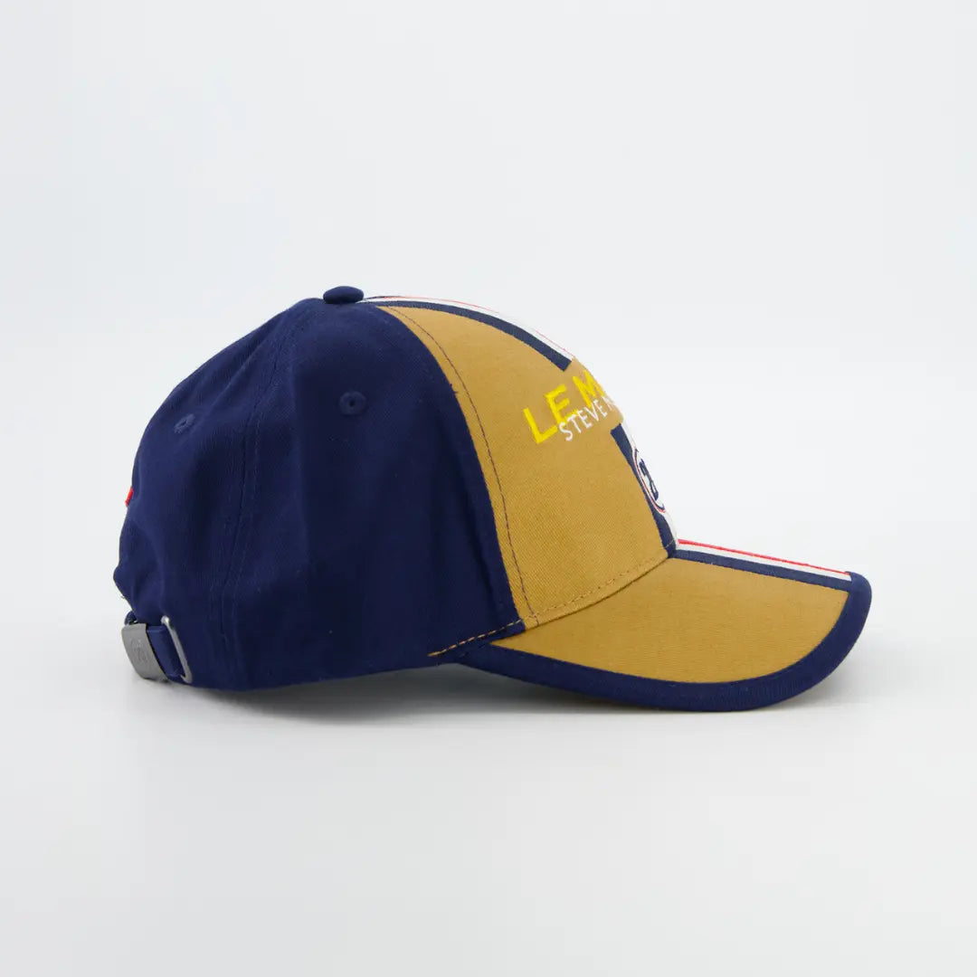 Casquette Racing 2 Tone le Mans N°20 - Camel - Steve Mcqueen le Mans - détail 3