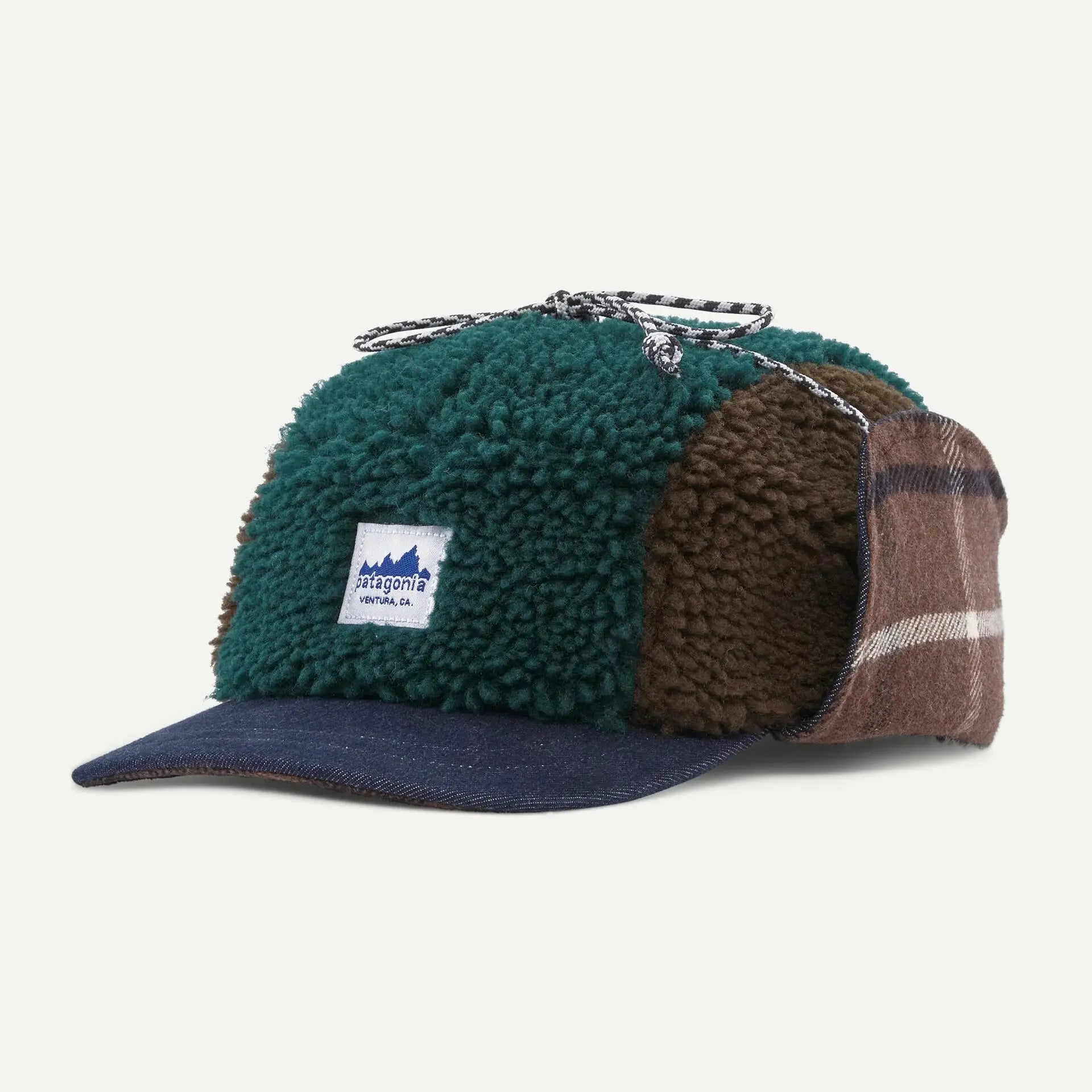 pata -  CASQUETTE RANGE EARFLAP VERT -  Klubb