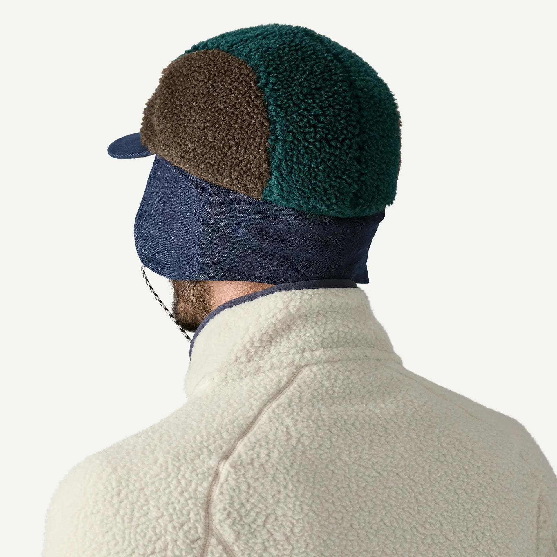 pata -  CASQUETTE RANGE EARFLAP VERT -  Klubb