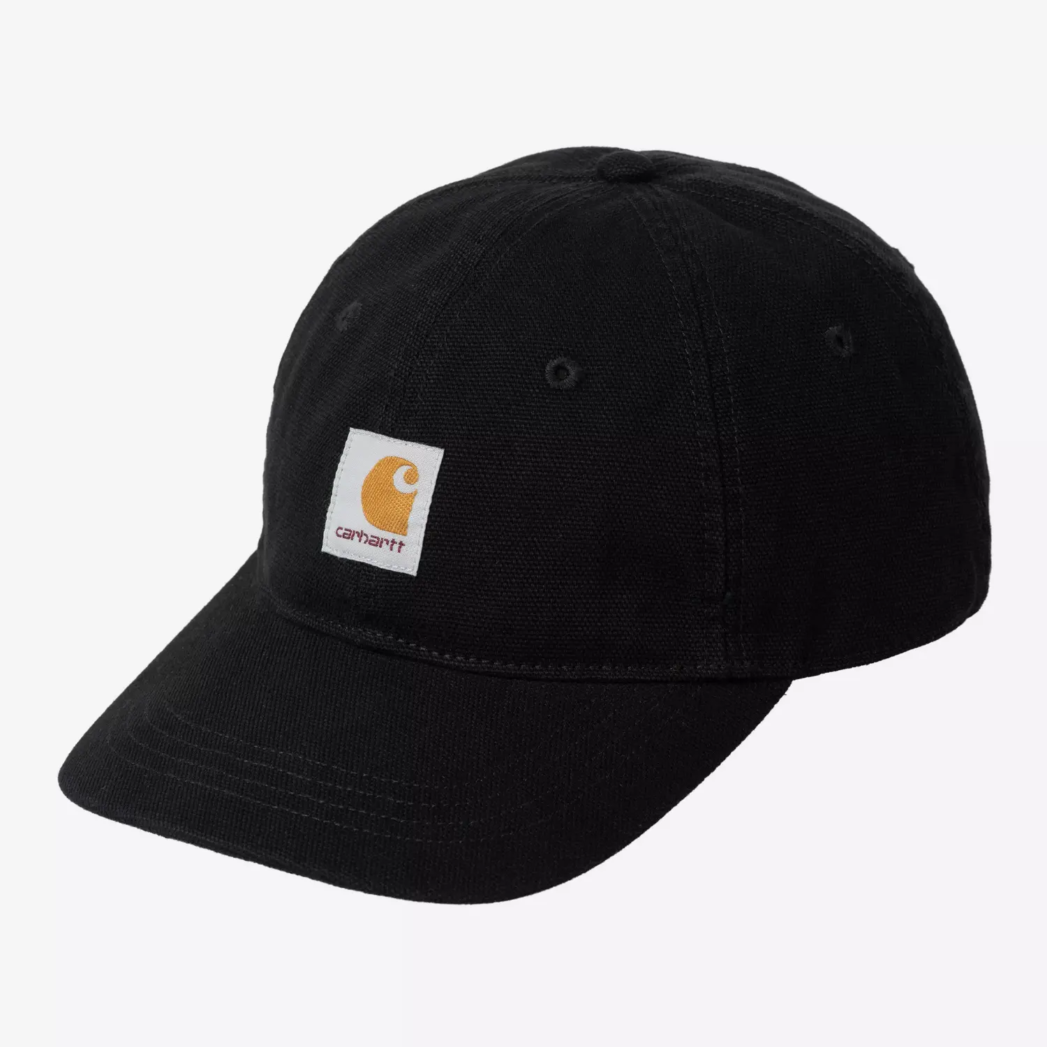 CARHARTT WIP -  CASQUETTE SELBY - BLACK STONE WASHED -  Klubb