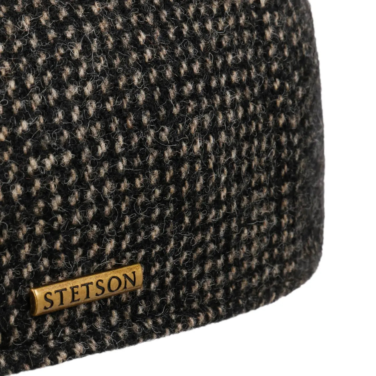 STETSON -  CASQUETTE TEXAS ENDENTON LAINE - NOIR -  Klubb