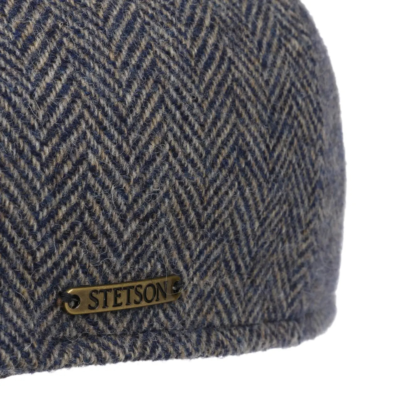 STETSON -  CASQUETTE TEXAS LAINE CHEVRONS - BEIGE & BLEU -  Klubb