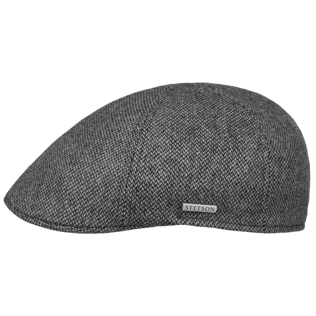 STETSON -  CASQUETTE TEXAS LAINE HERRINGBONE - GRIS -  Klubb