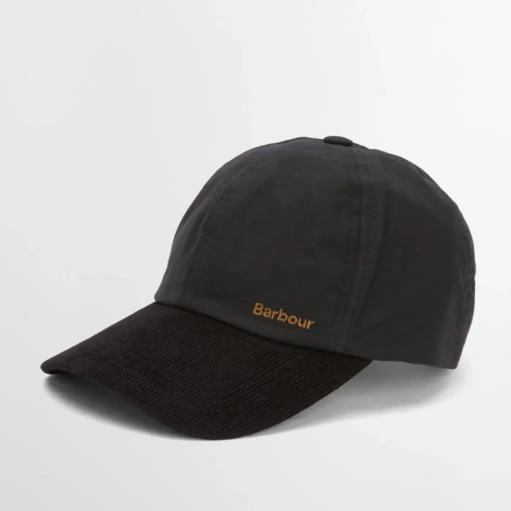 BARBOUR -  CASQUETTE TRANSPORT NOIR -  Klubb