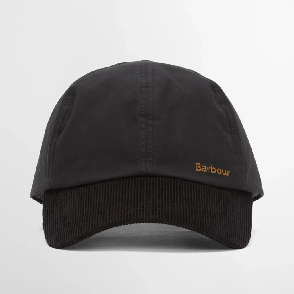 BARBOUR -  CASQUETTE TRANSPORT NOIR -  Klubb