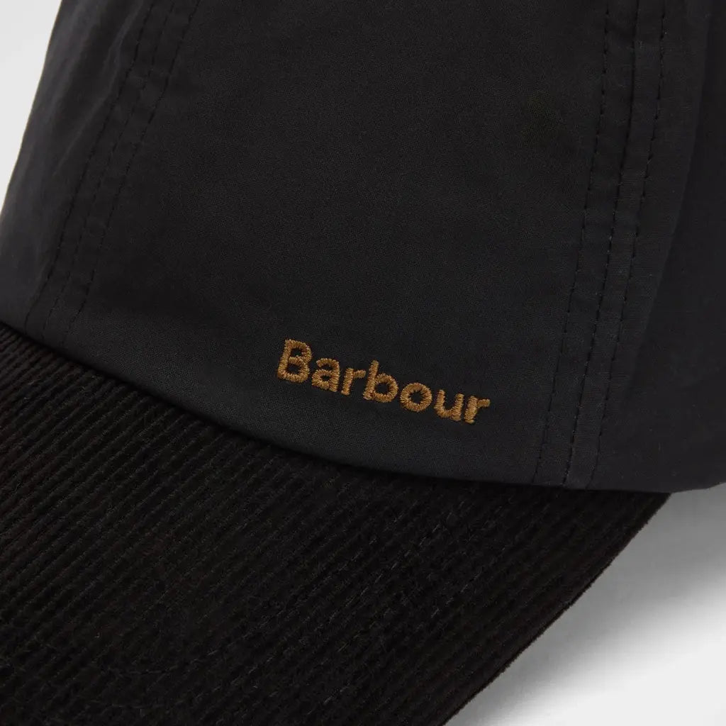BARBOUR -  CASQUETTE TRANSPORT NOIR -  Klubb