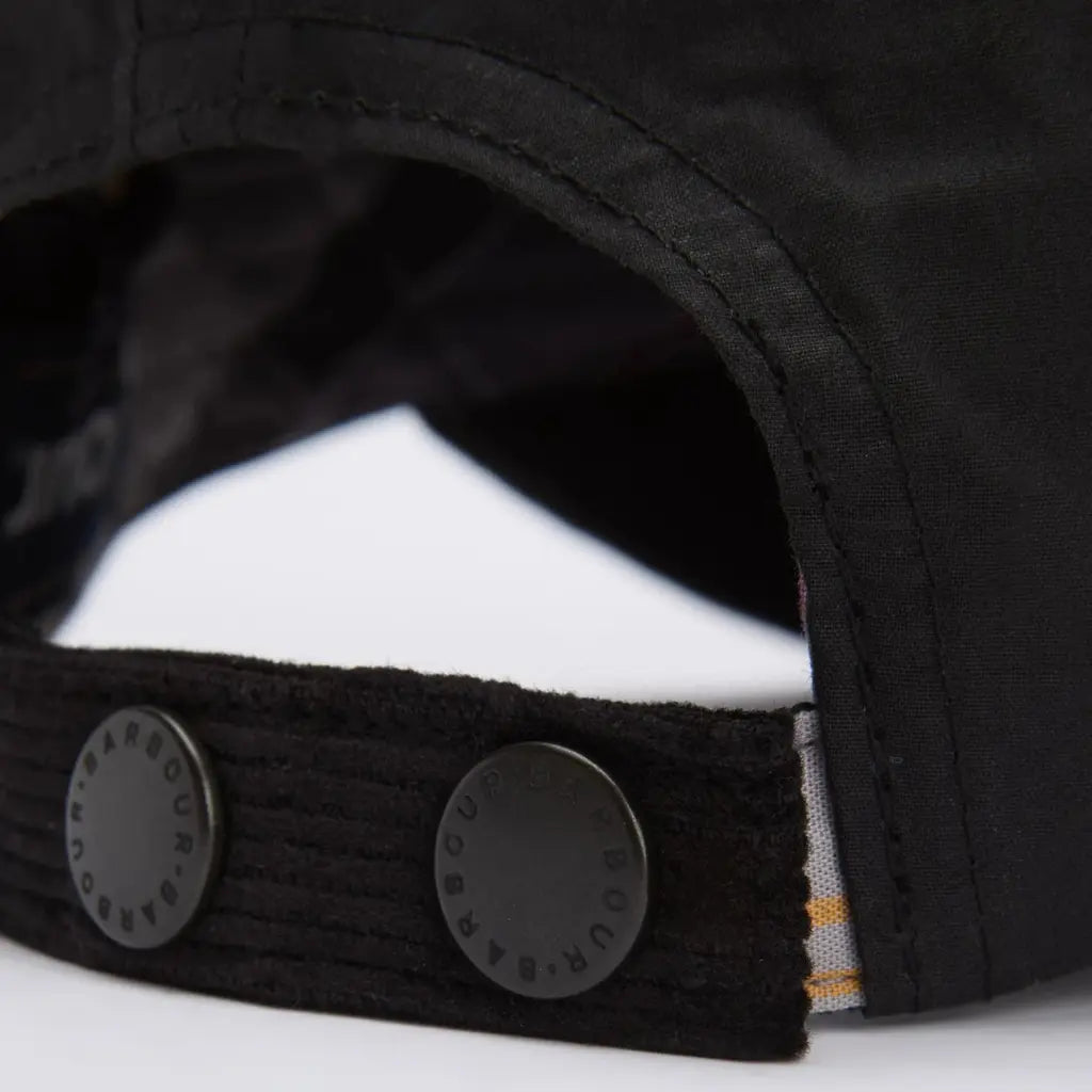 BARBOUR -  CASQUETTE TRANSPORT NOIR -  Klubb