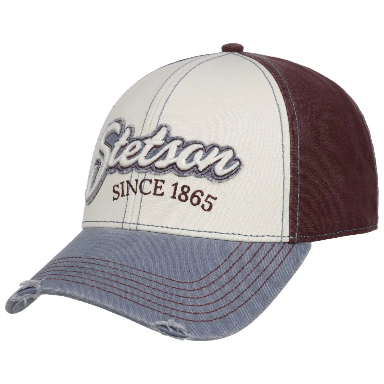 STETSON -  CASQUETTE TRICOLORE VINTAGE -  Klubb