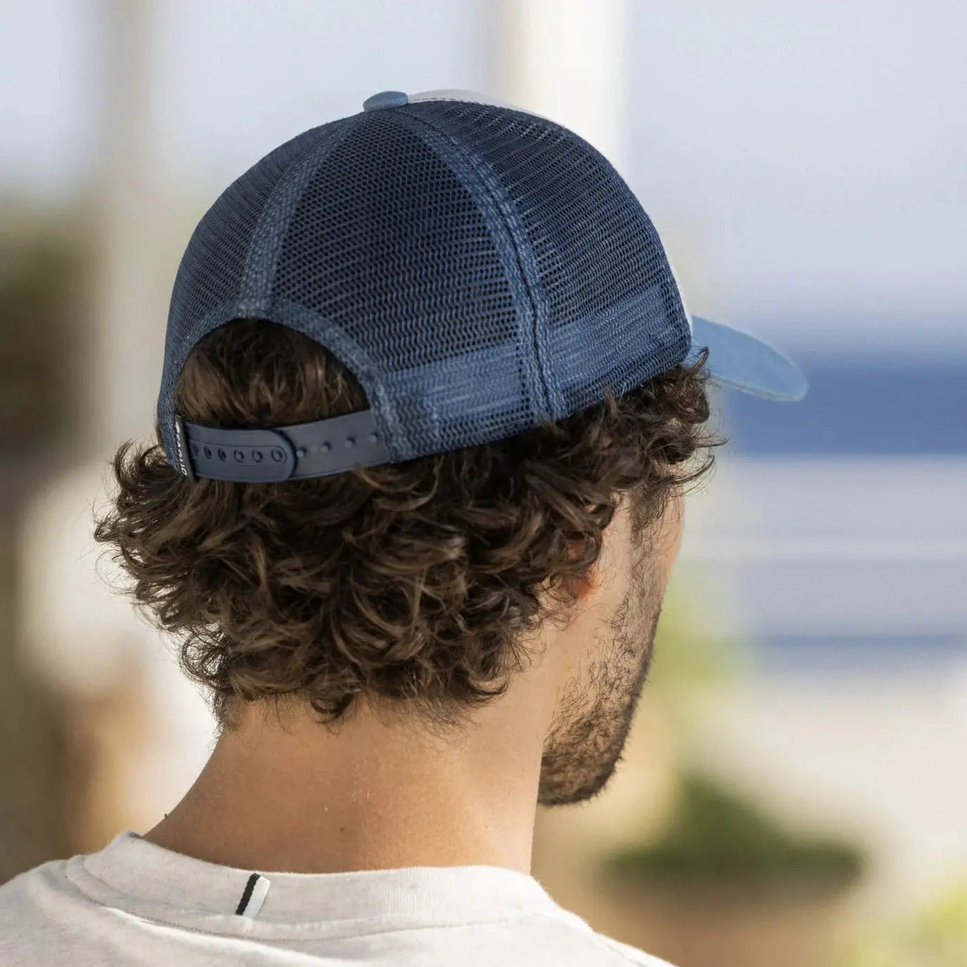 FAGUO -  CASQUETTE TRUCKER BLEUE -  Klubb