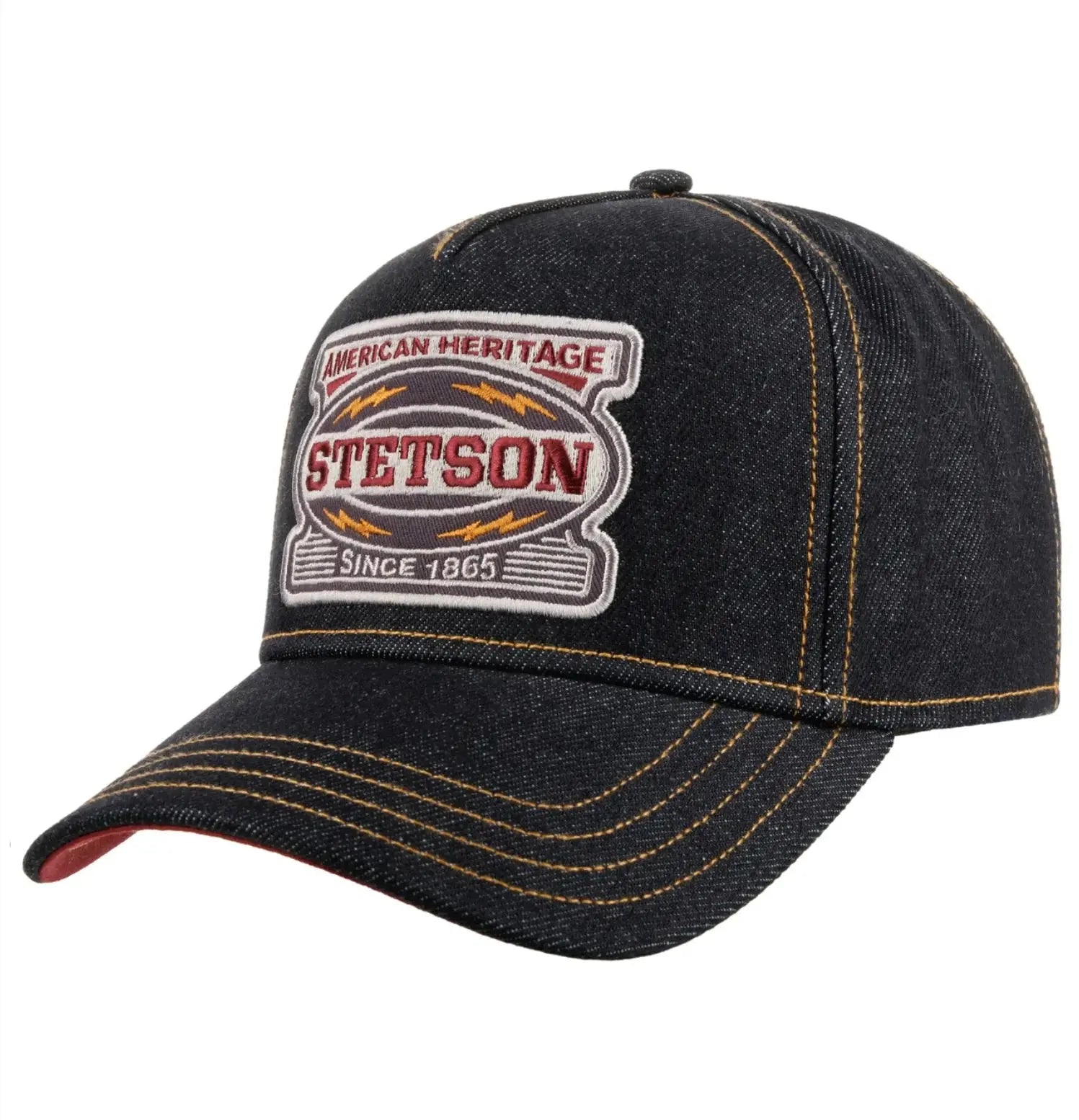 STETSON -  CASQUETTE TRUCKER DENIM GARAGE -  Klubb