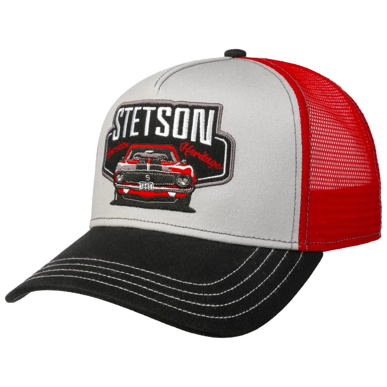 STETSON -  CASQUETTE TRUCKER GARAGE AMERICAN HERITAGE -  Klubb