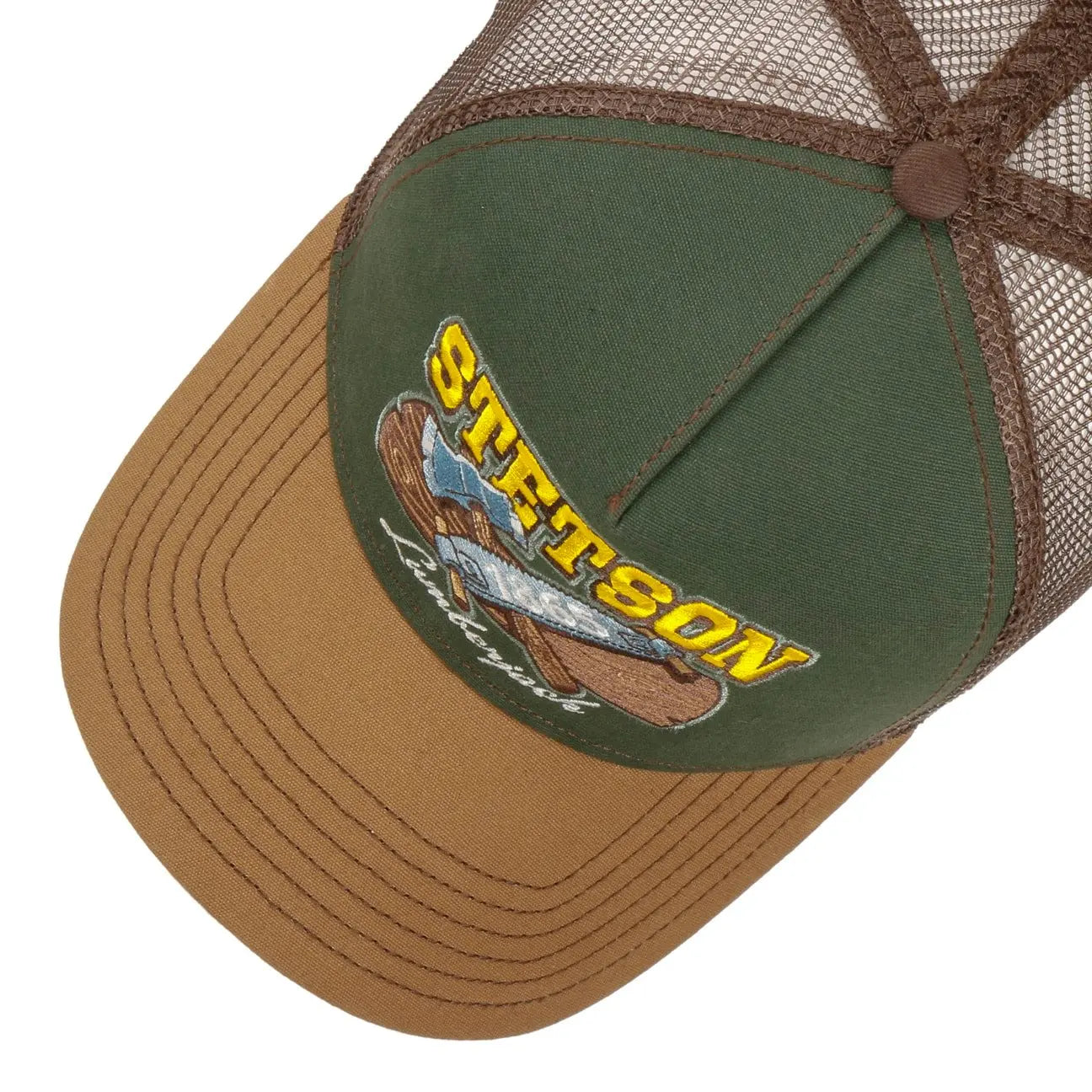 STETSON -  CASQUETTE TRUCKER LUMBERJACK -  Klubb