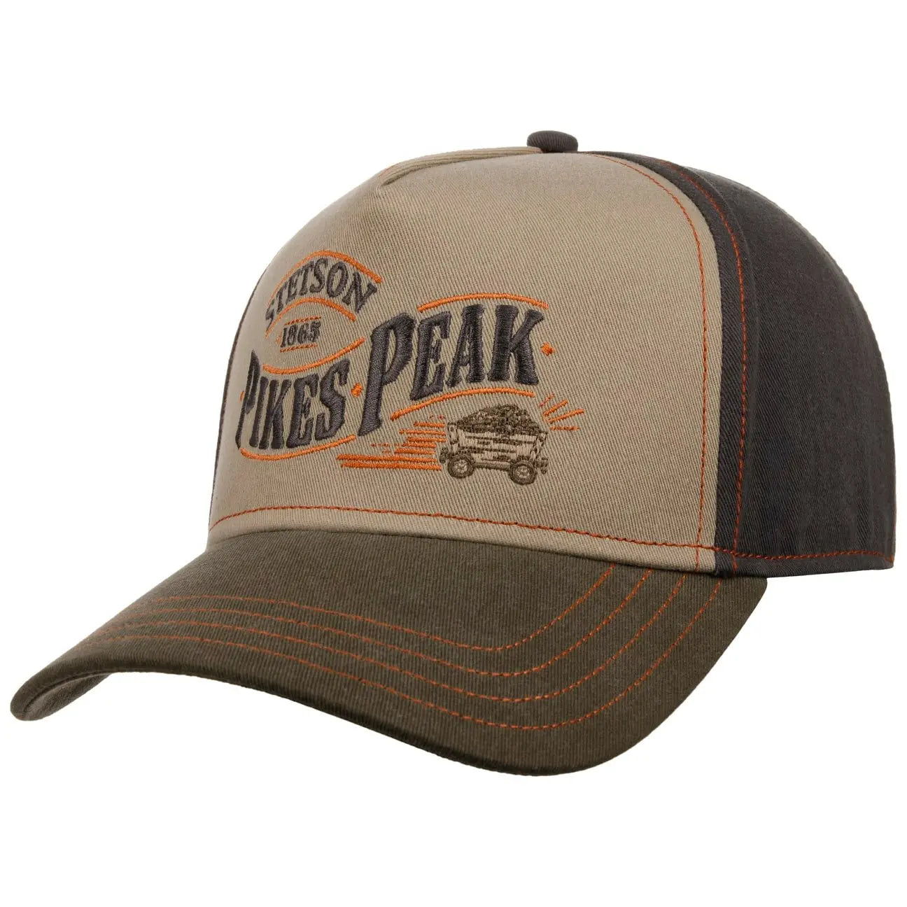 STETSON -  CASQUETTE TRUCKER PIKES PEEK -  Klubb