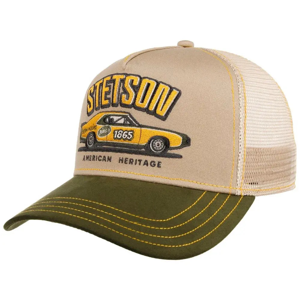 STETSON -  CASQUETTE TRUCKER RACING -  Klubb