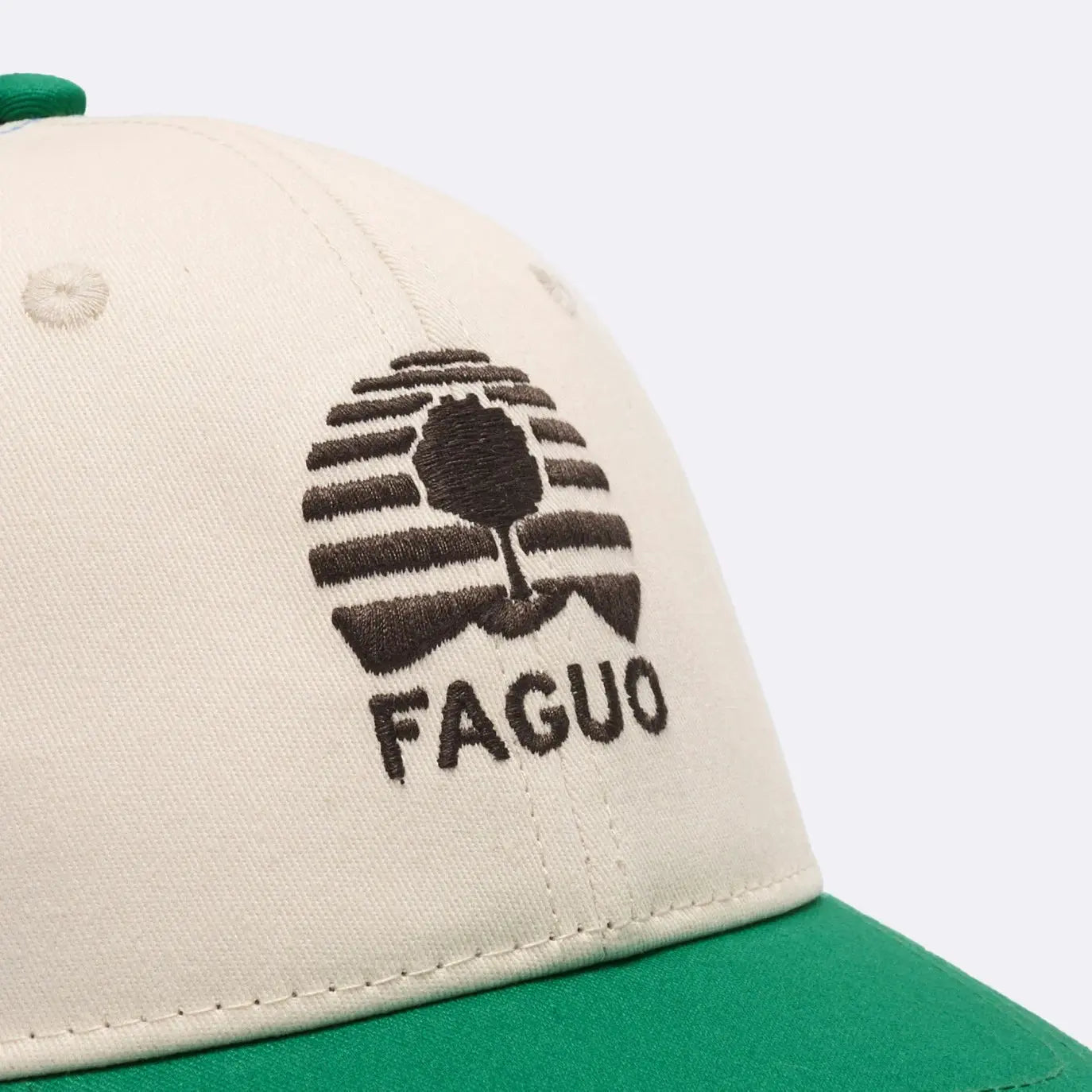FAGUO -  CASQUETTE TRUCKER VERT & MARINE -  Klubb