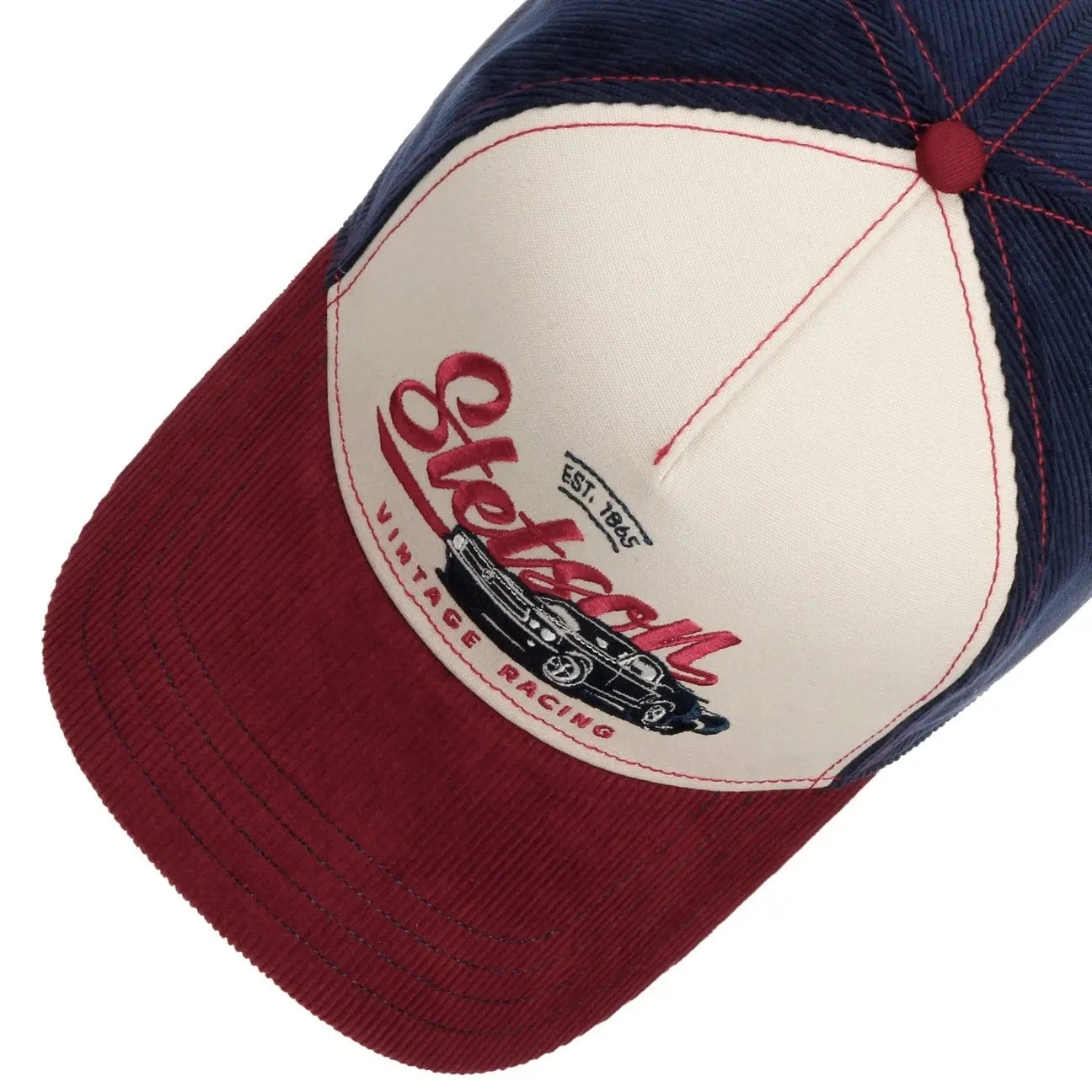 STETSON -  CASQUETTE TRUCKER VINTAGE RACING -  Klubb