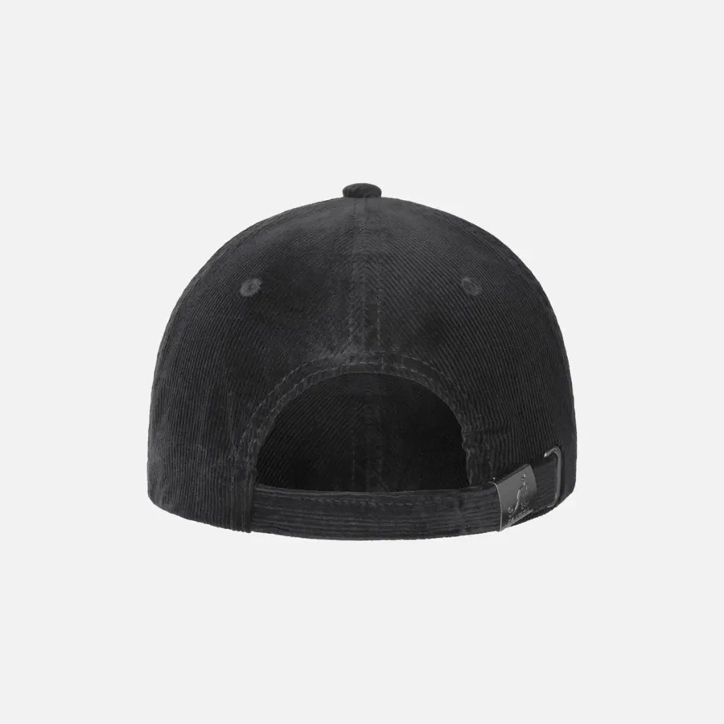 KANGOL -  CASQUETTE VELOURS BLACK -  Klubb