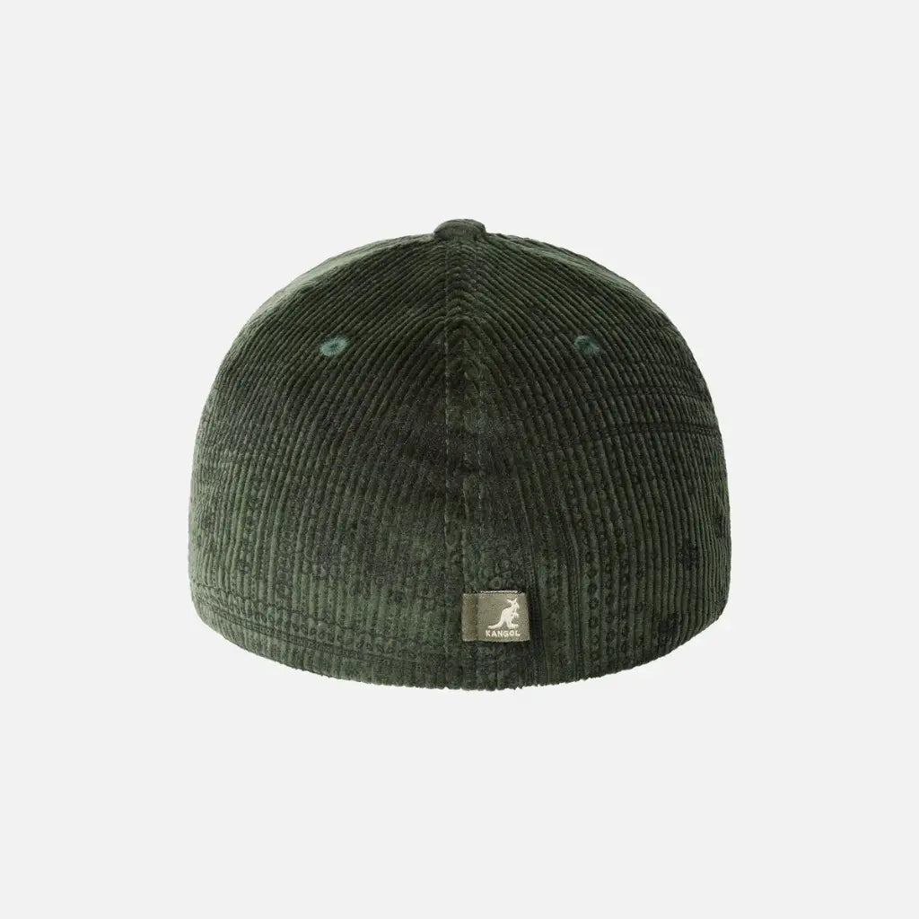 KANGOL -  CASQUETTE VELOURS FLEXFIT OLIVE -  Klubb