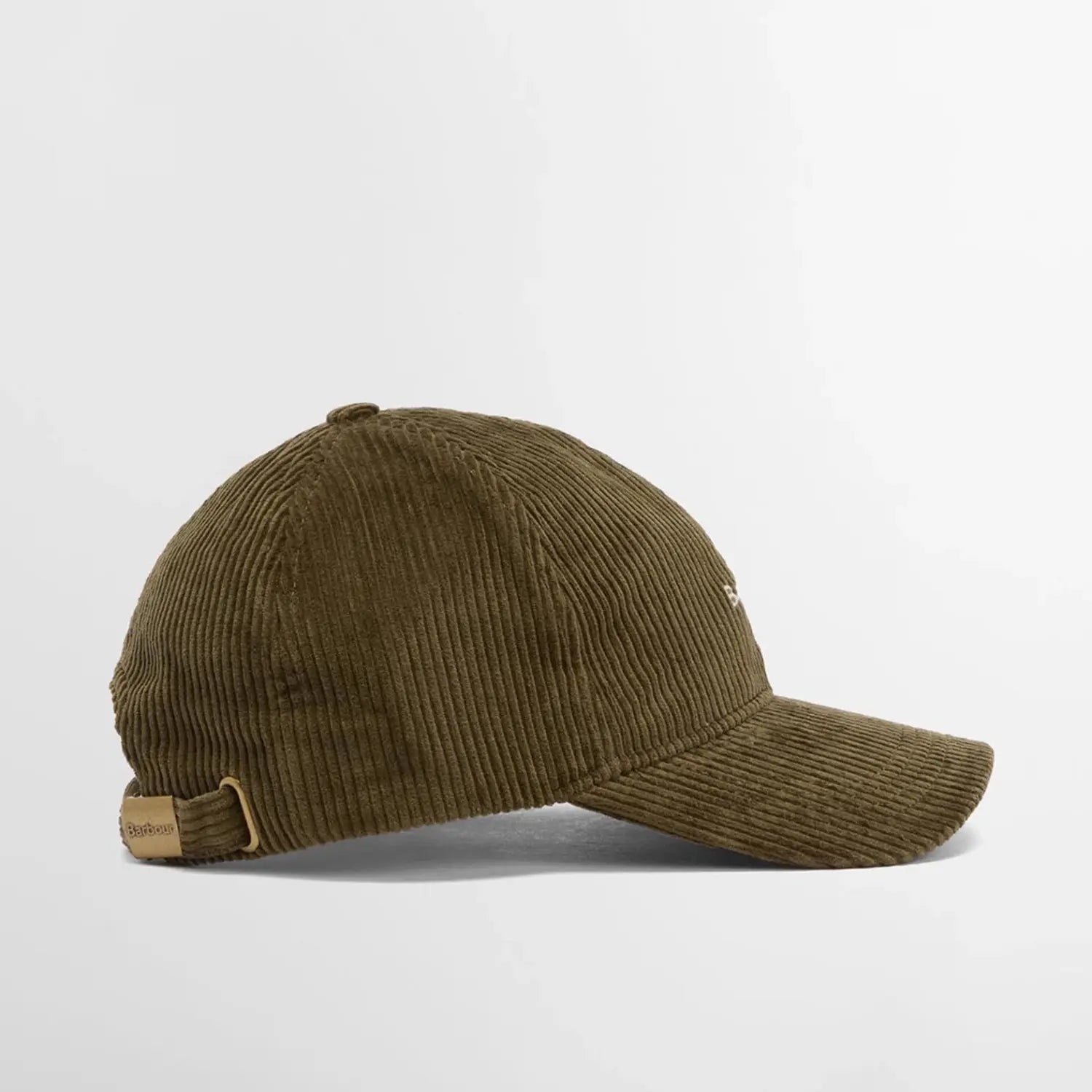 BARBOUR -  CASQUETTE VELOURS OLIVE -  Klubb