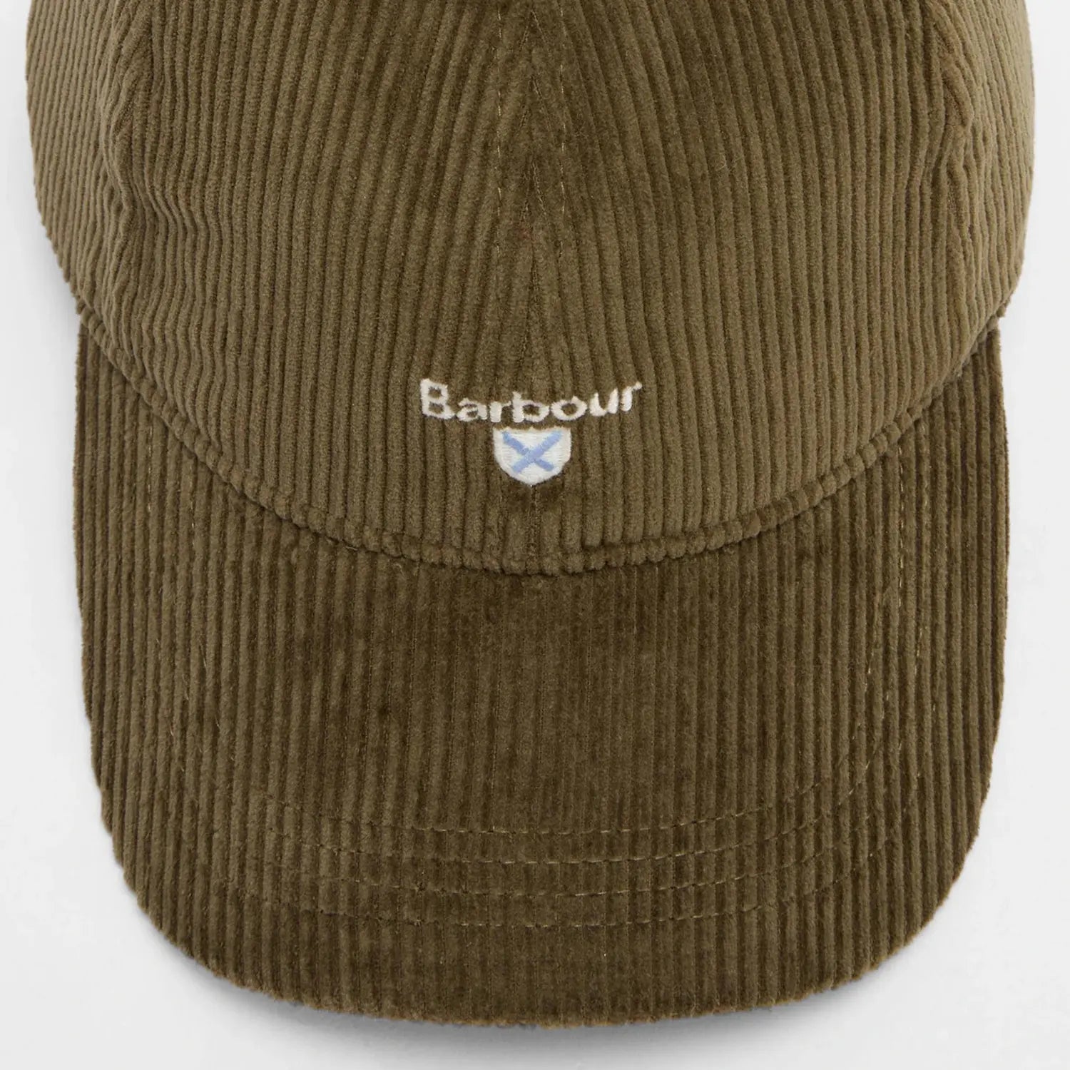 BARBOUR -  CASQUETTE VELOURS OLIVE -  Klubb