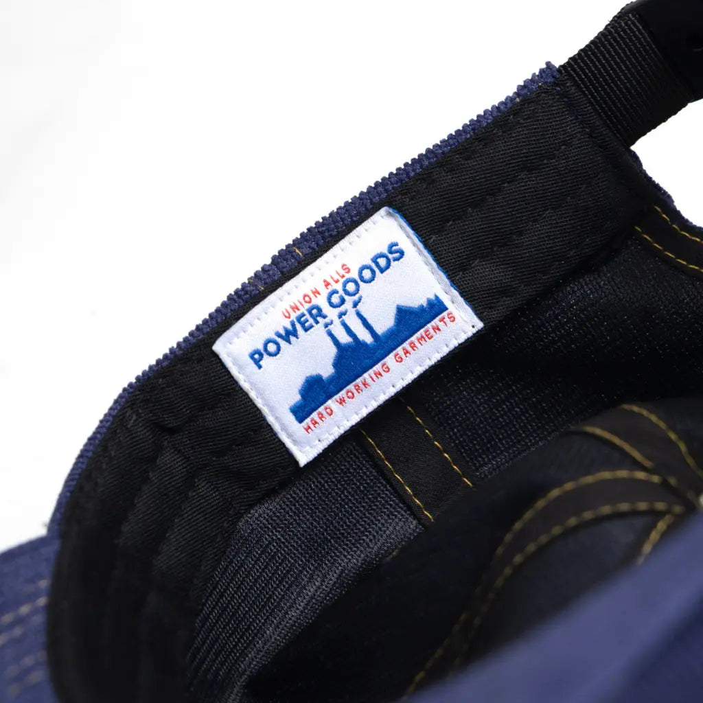 SERVICE WORKS -  CASQUETTE VELOURS SERVICE SCRIPT NAVY -  Klubb
