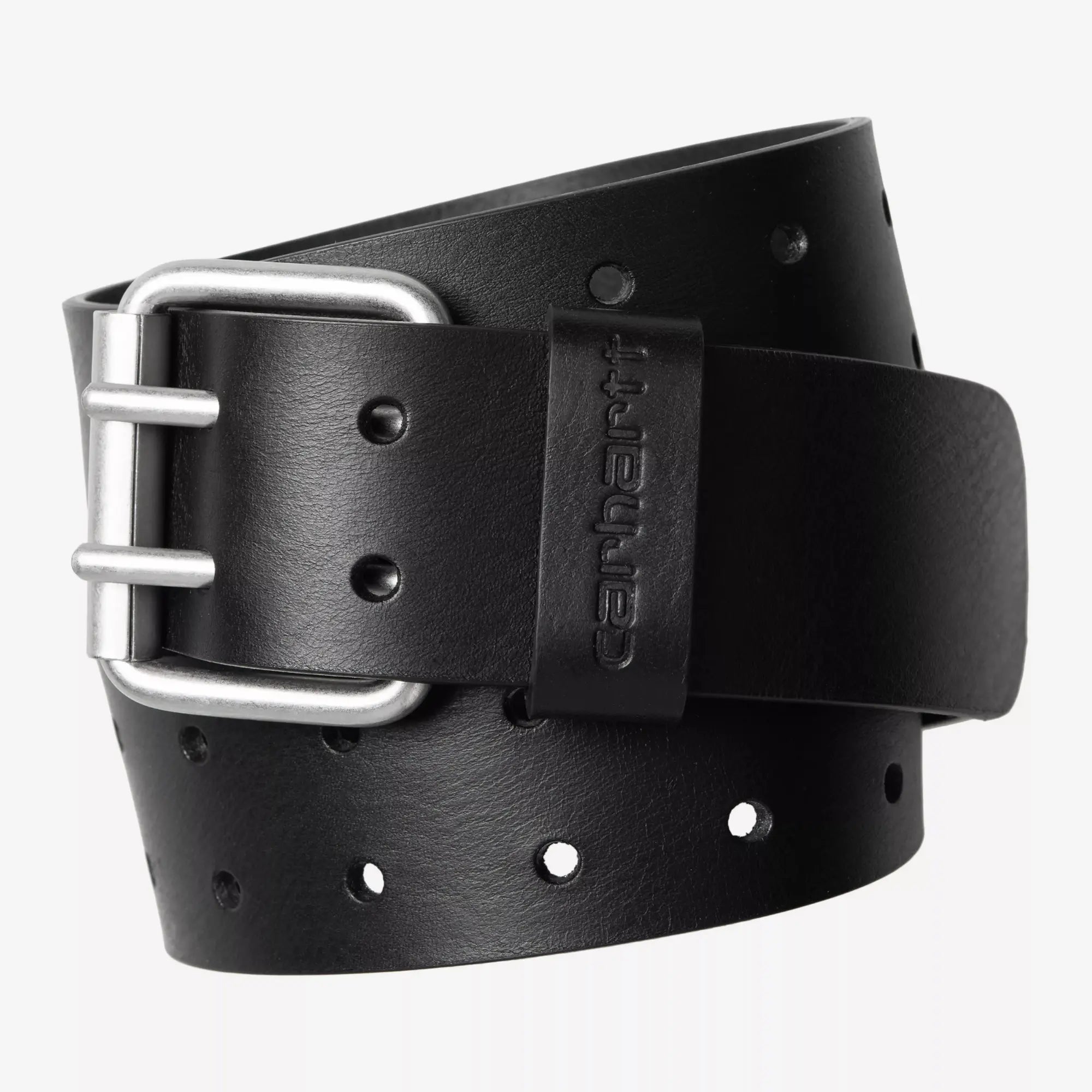 CEINTURE DOUBLE SCRIPT - BLACK