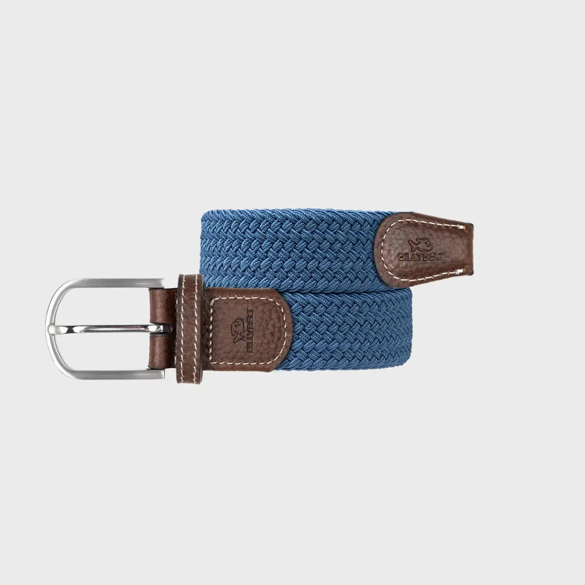 BILLYBELT -  CEINTURE TRESSÉE BLEU AIR FORCE -  Klubb