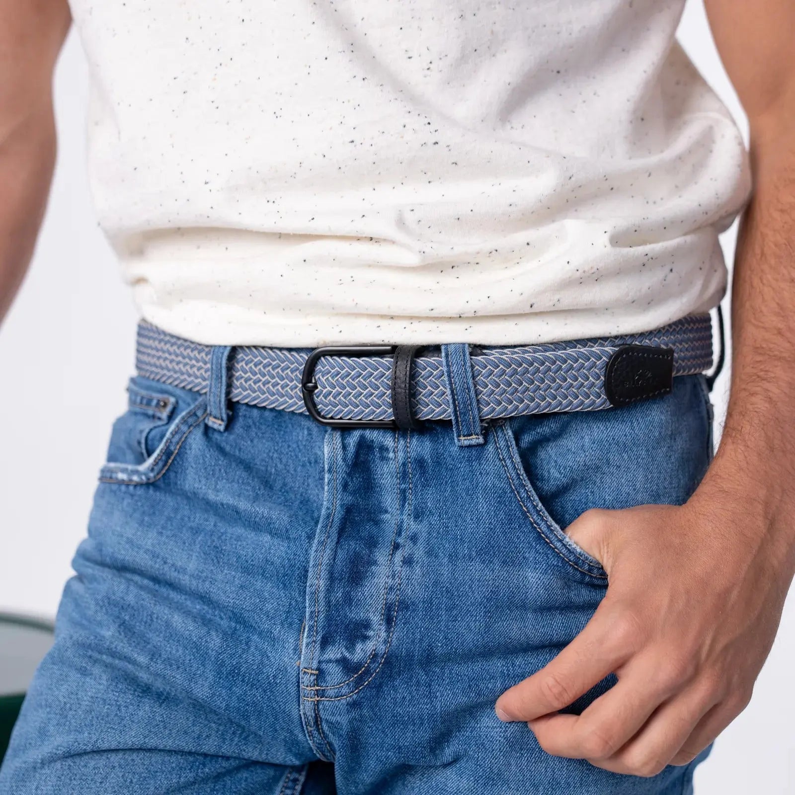 BILLYBELT -  CEINTURE TRESSÉE CHICAGO -  Klubb