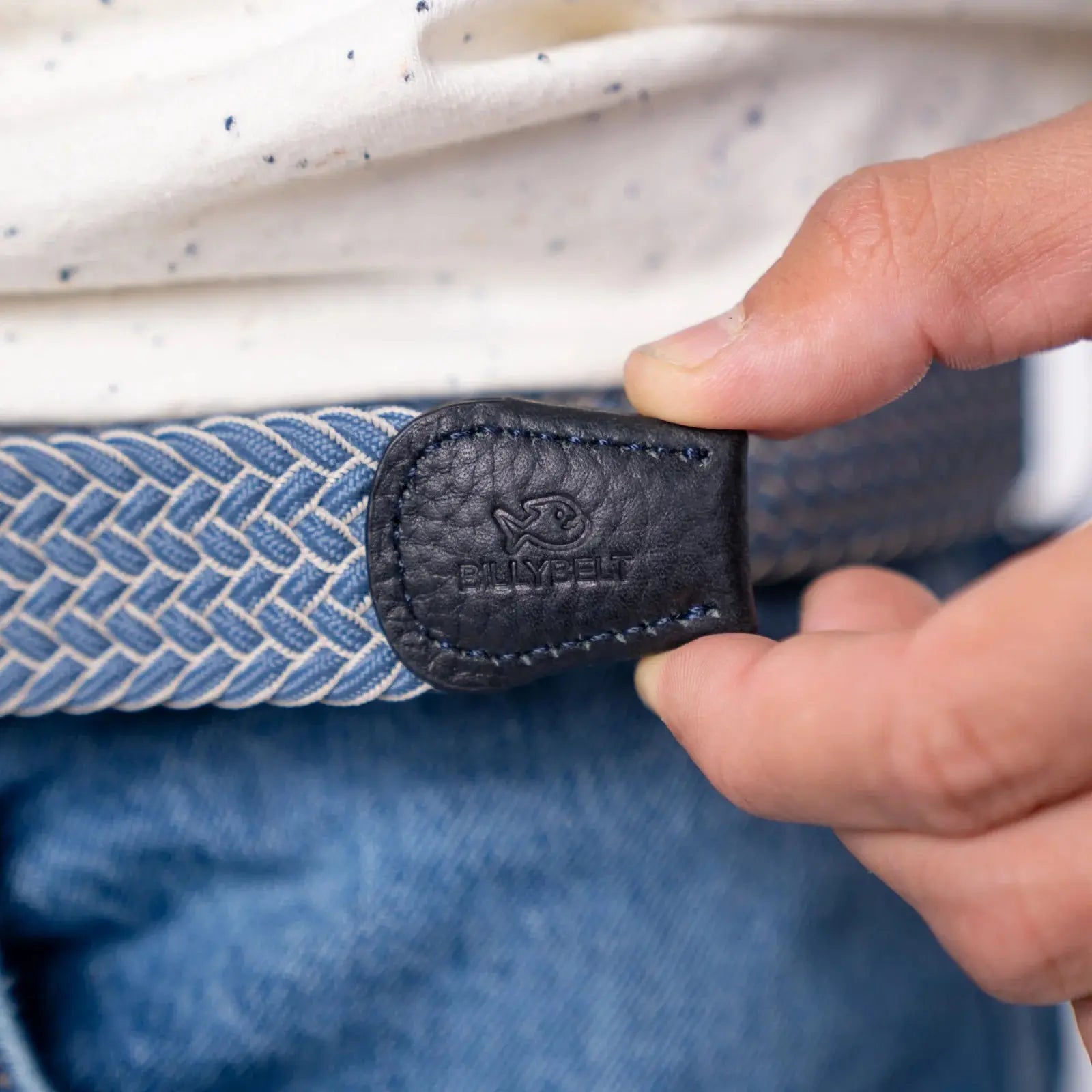 BILLYBELT -  CEINTURE TRESSÉE CHICAGO -  Klubb
