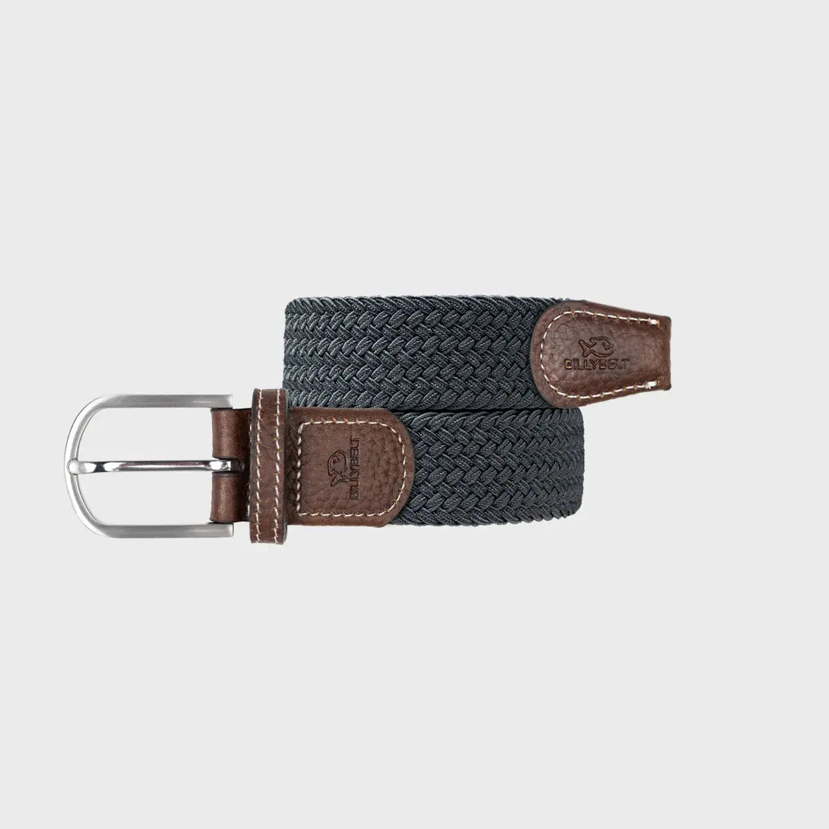 CEINTURE TRESSÉE GRIS FLANELLE BILLYBELT -  Klubb