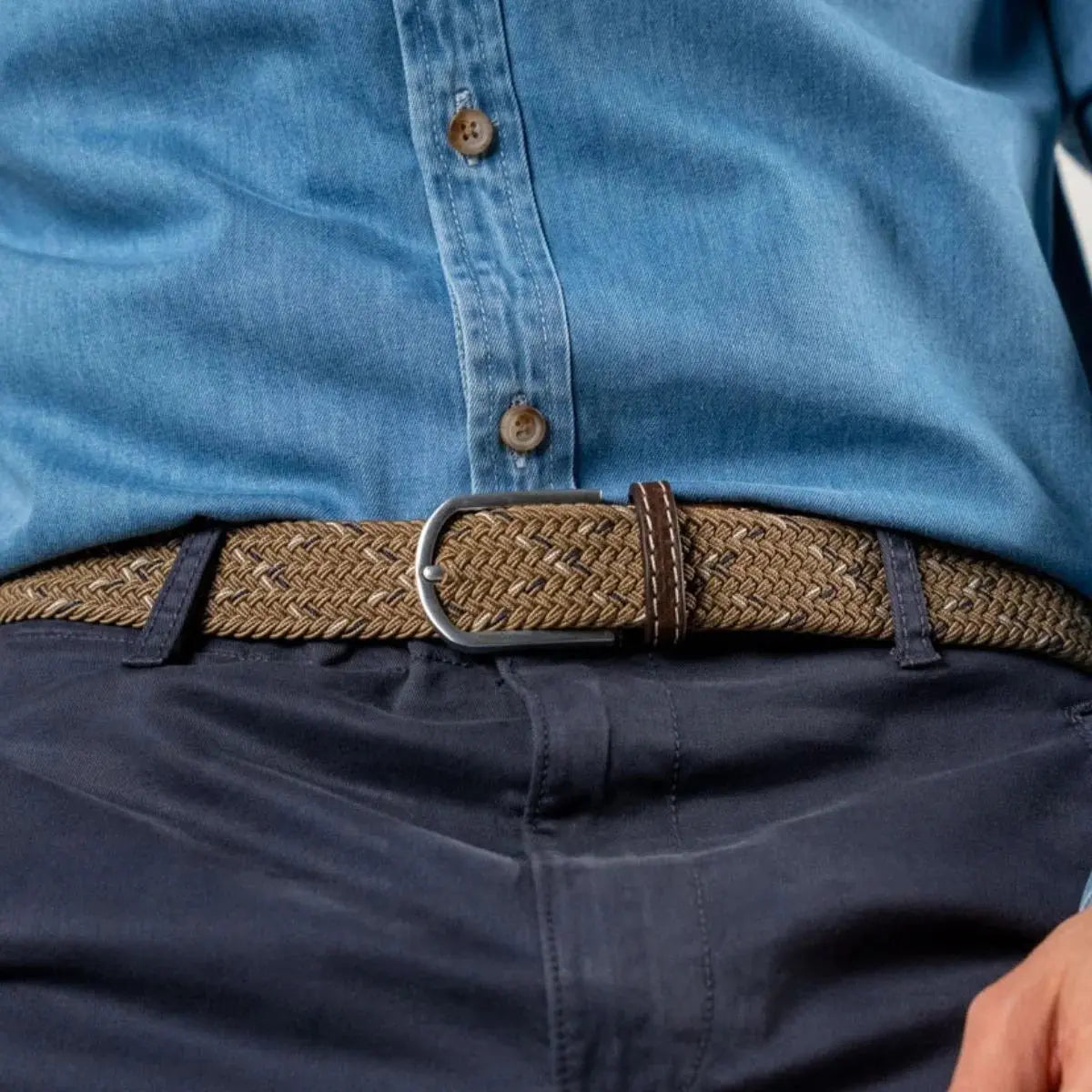 CEINTURE TRESSÉE KILIMANJARO BILLYBELT -  Klubb