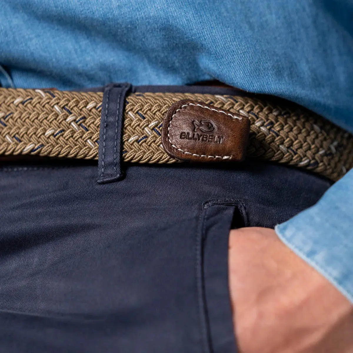 CEINTURE TRESSÉE KILIMANJARO BILLYBELT -  Klubb