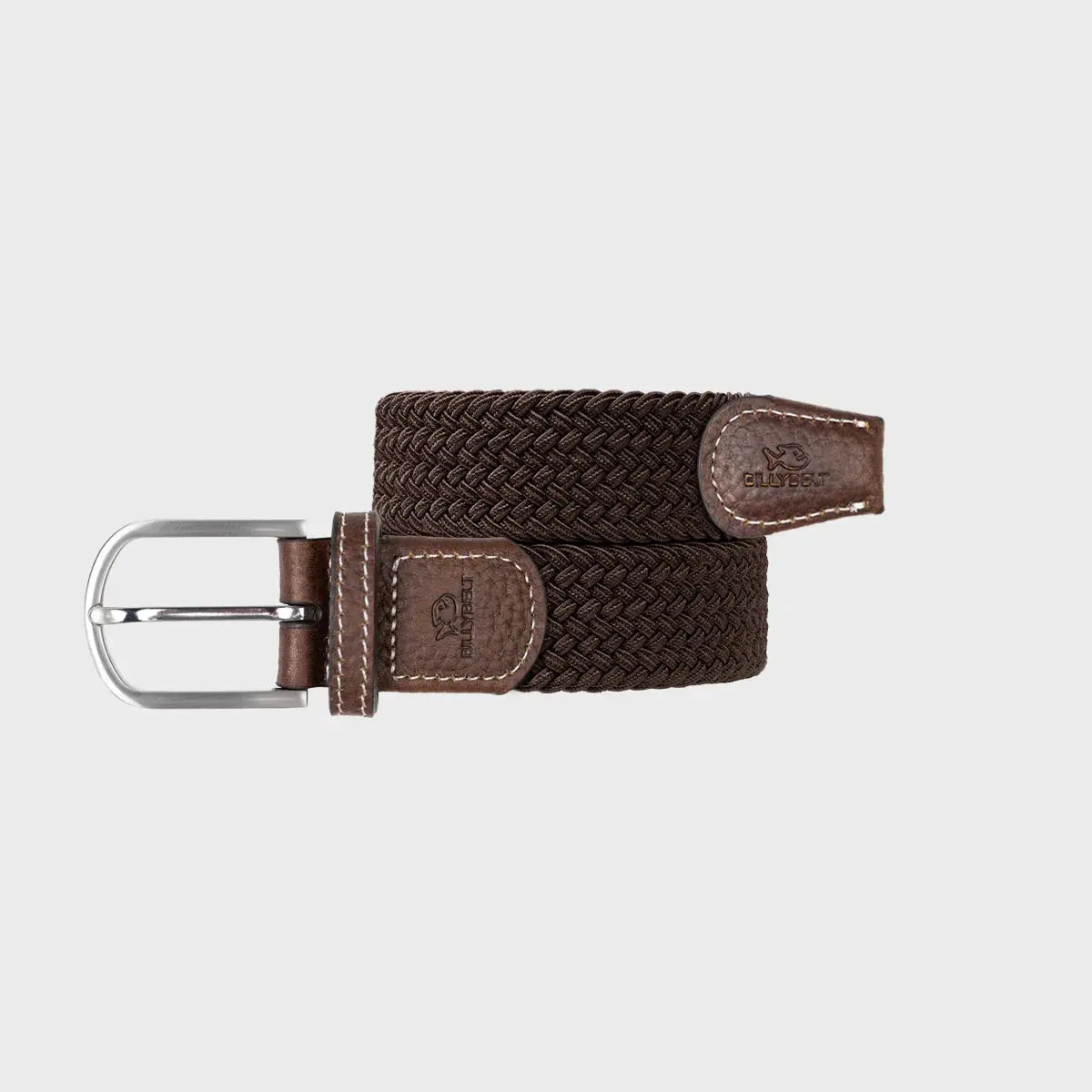 CEINTURE TRESSÉE MARRON FEUILLE BILLYBELT -  Klubb