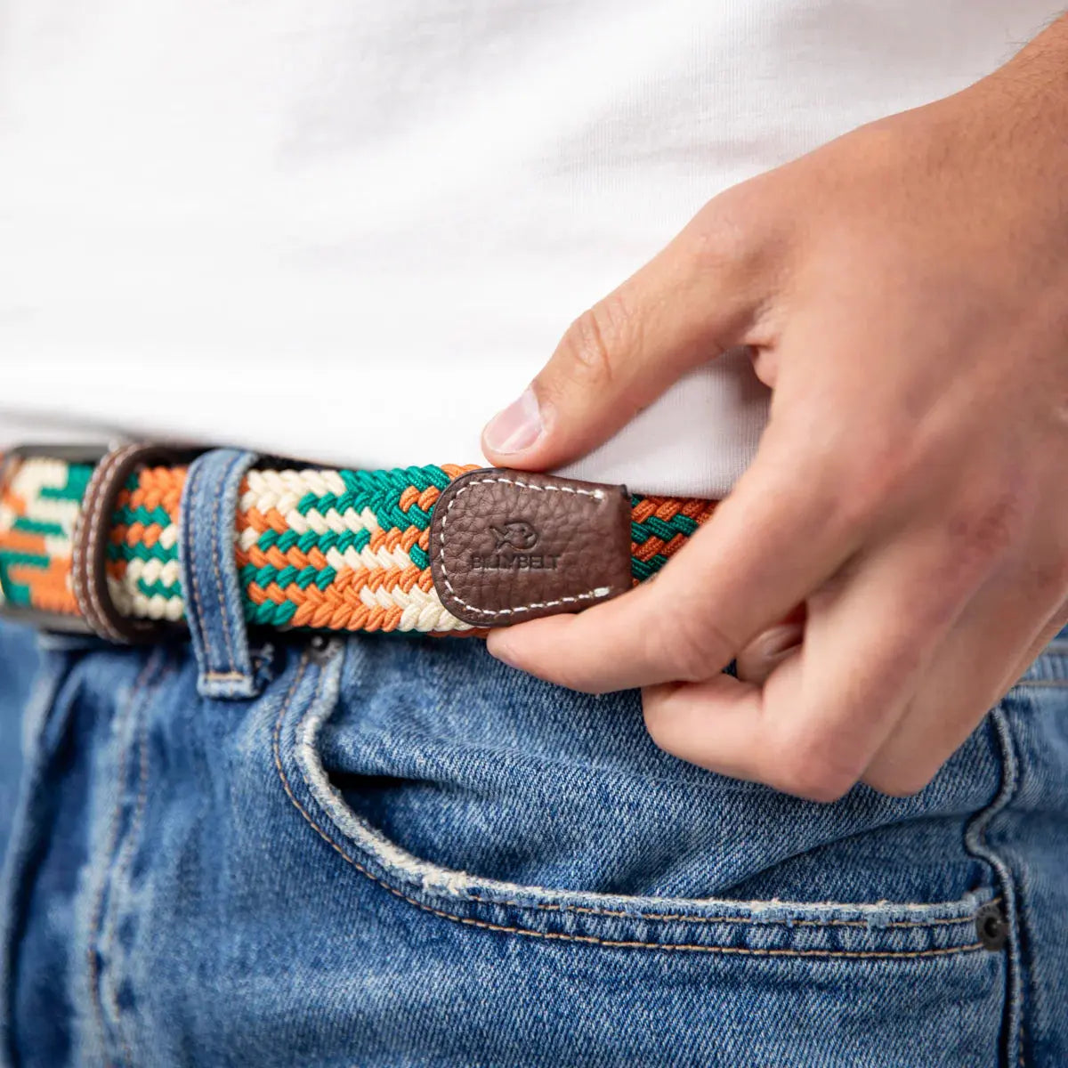 CEINTURE TRESSÉE PALMIRA BILLYBELT -  Klubb