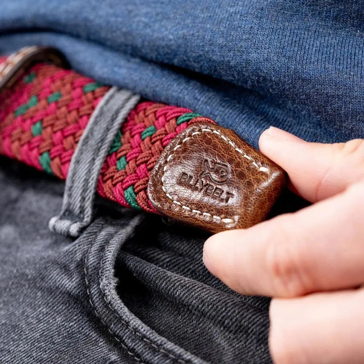 CEINTURE TRESSÉE PÉKIN BILLYBELT -  Klubb