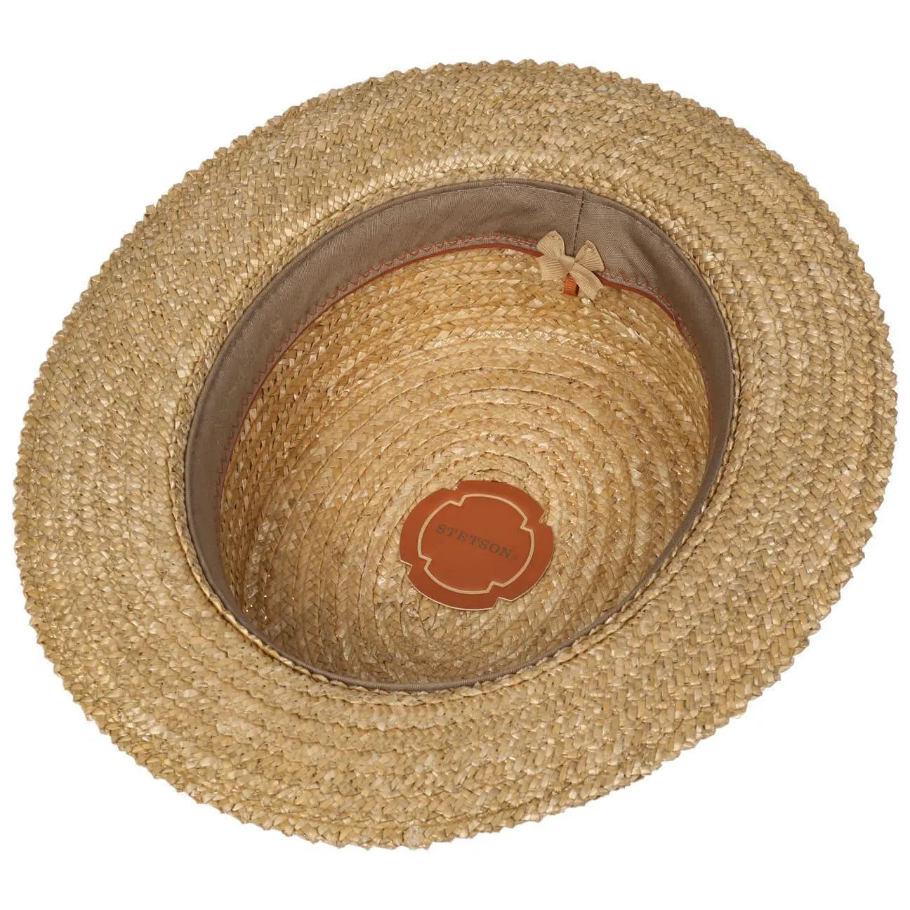 BOATER WHEAT STRAW BOATER HAT