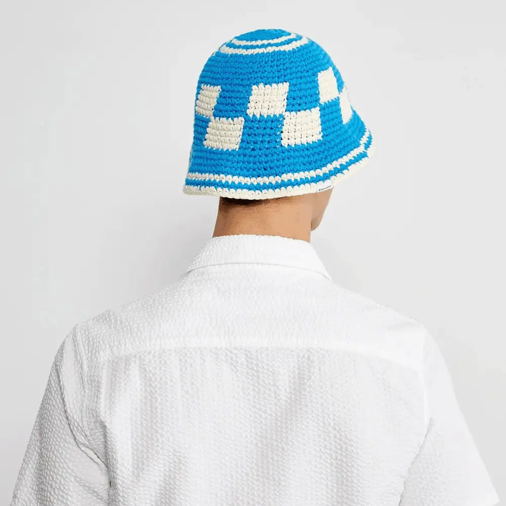CHAPEAU CROCHET BLEU