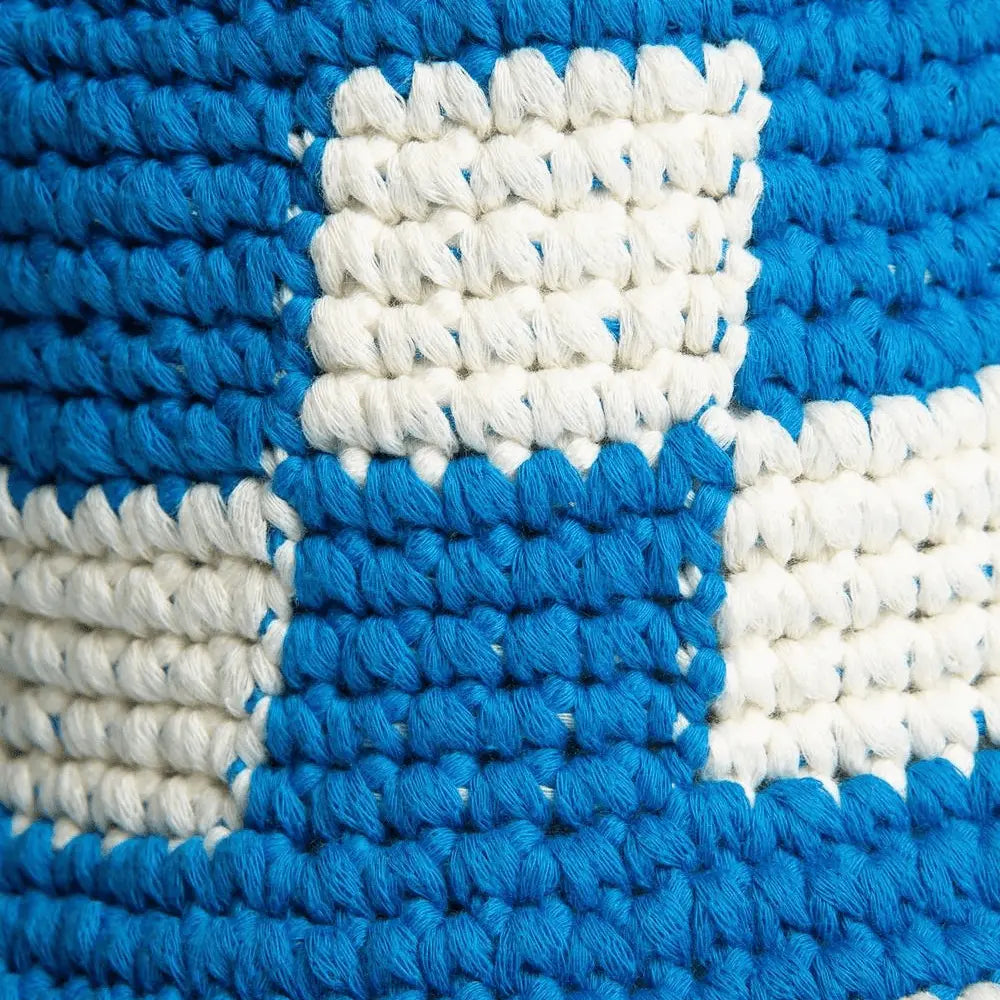 CHAPEAU CROCHET BLEU