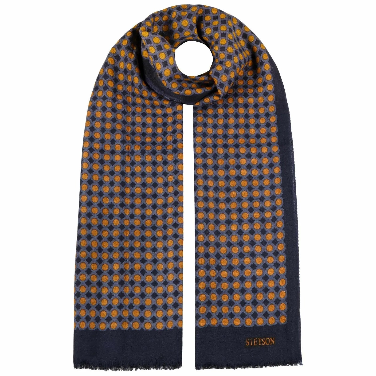 ÉCHARPE MOTIF POINTS STETSON -  Klubb