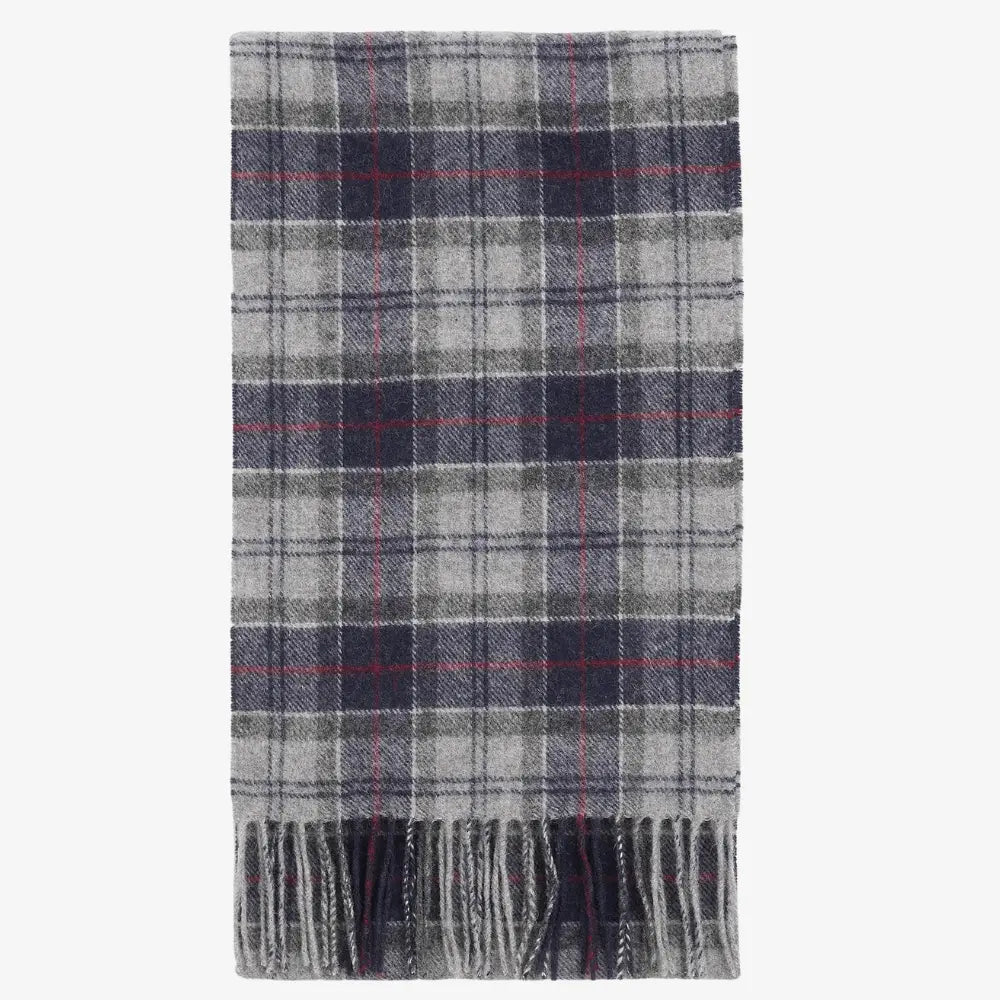 ÉCHARPE TARTAN GRIS BARBOUR -  Klubb