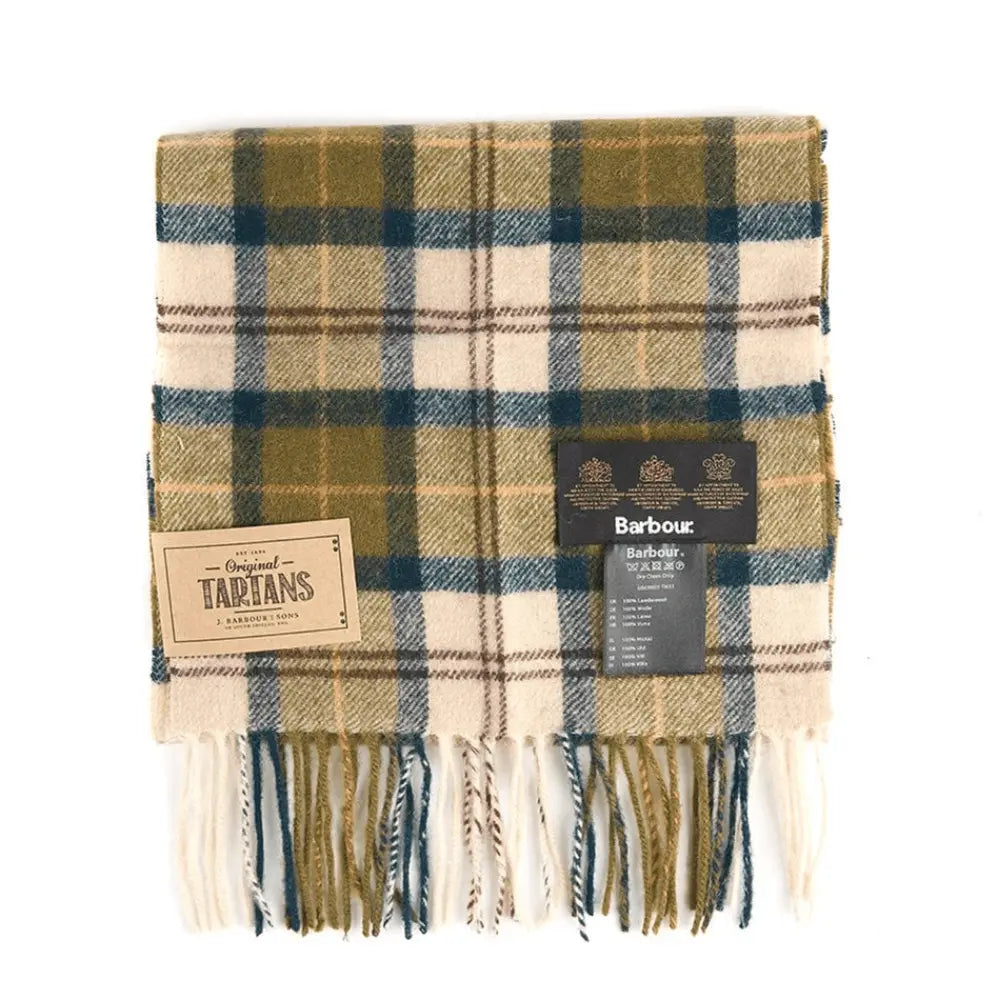 ÉCHARPE TARTAN VERT BARBOUR -  Klubb