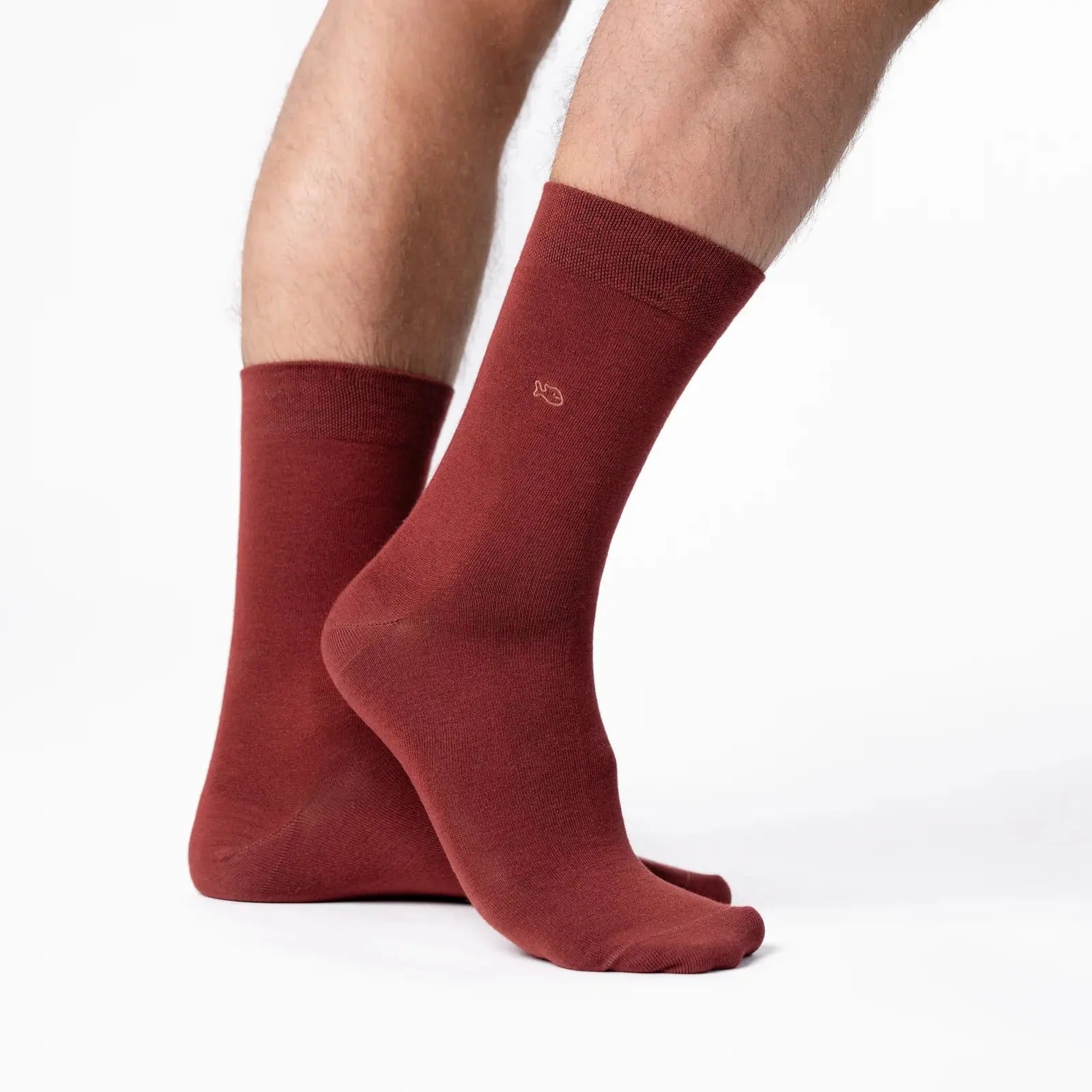 BILLYBELT -  CHAUSSETTES BAMBOU - BORDEAUX -  Klubb