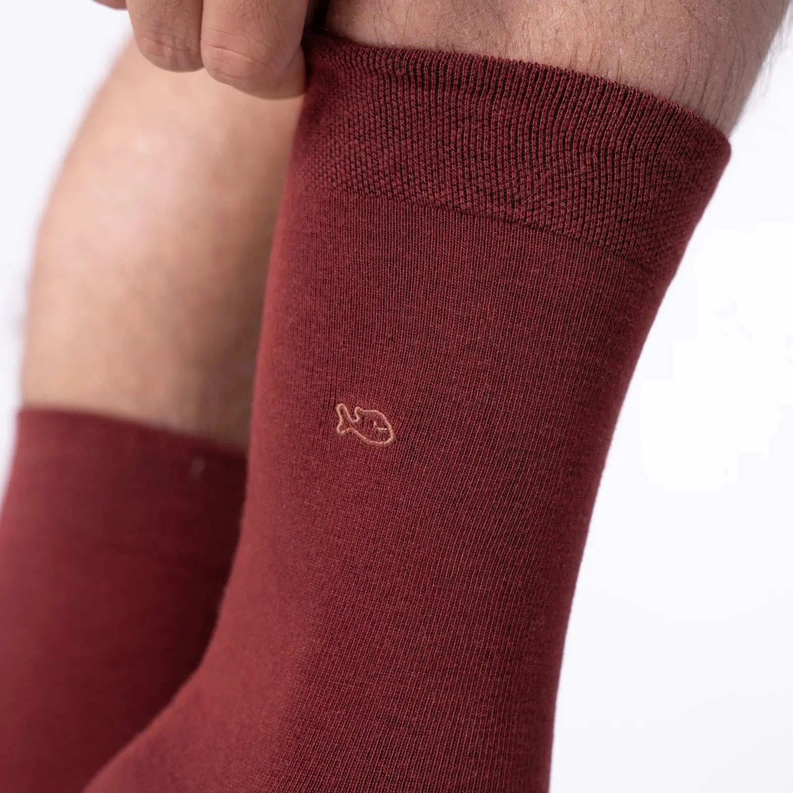 BILLYBELT -  CHAUSSETTES BAMBOU - BORDEAUX -  Klubb