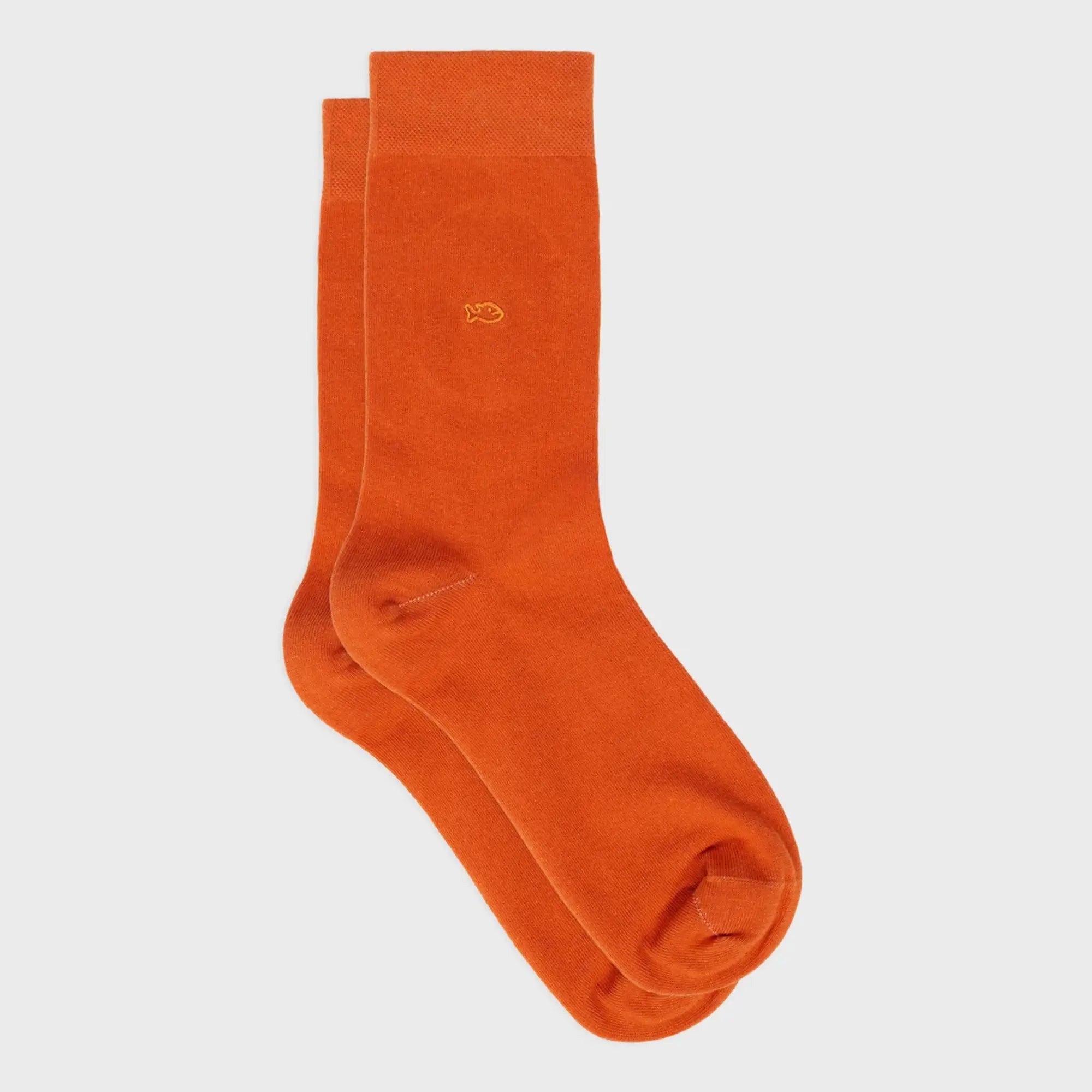 CHAUSSETTES BAMBOU - ORANGE