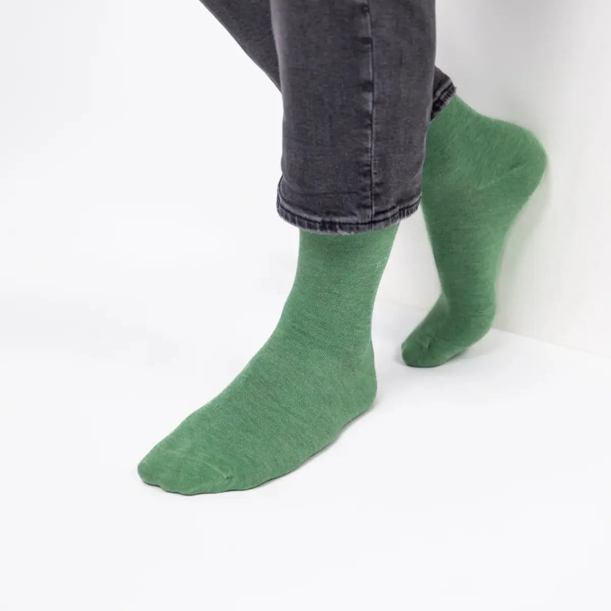 CHAUSSETTES BAMBOU - VERT CLAIR