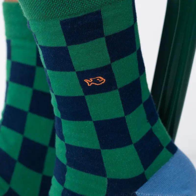 BILLYBELT -  CHAUSSETTES CARREAUX - BAKOU -  Klubb