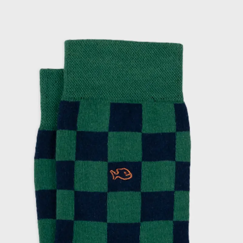 BILLYBELT -  CHAUSSETTES CARREAUX - BAKOU -  Klubb